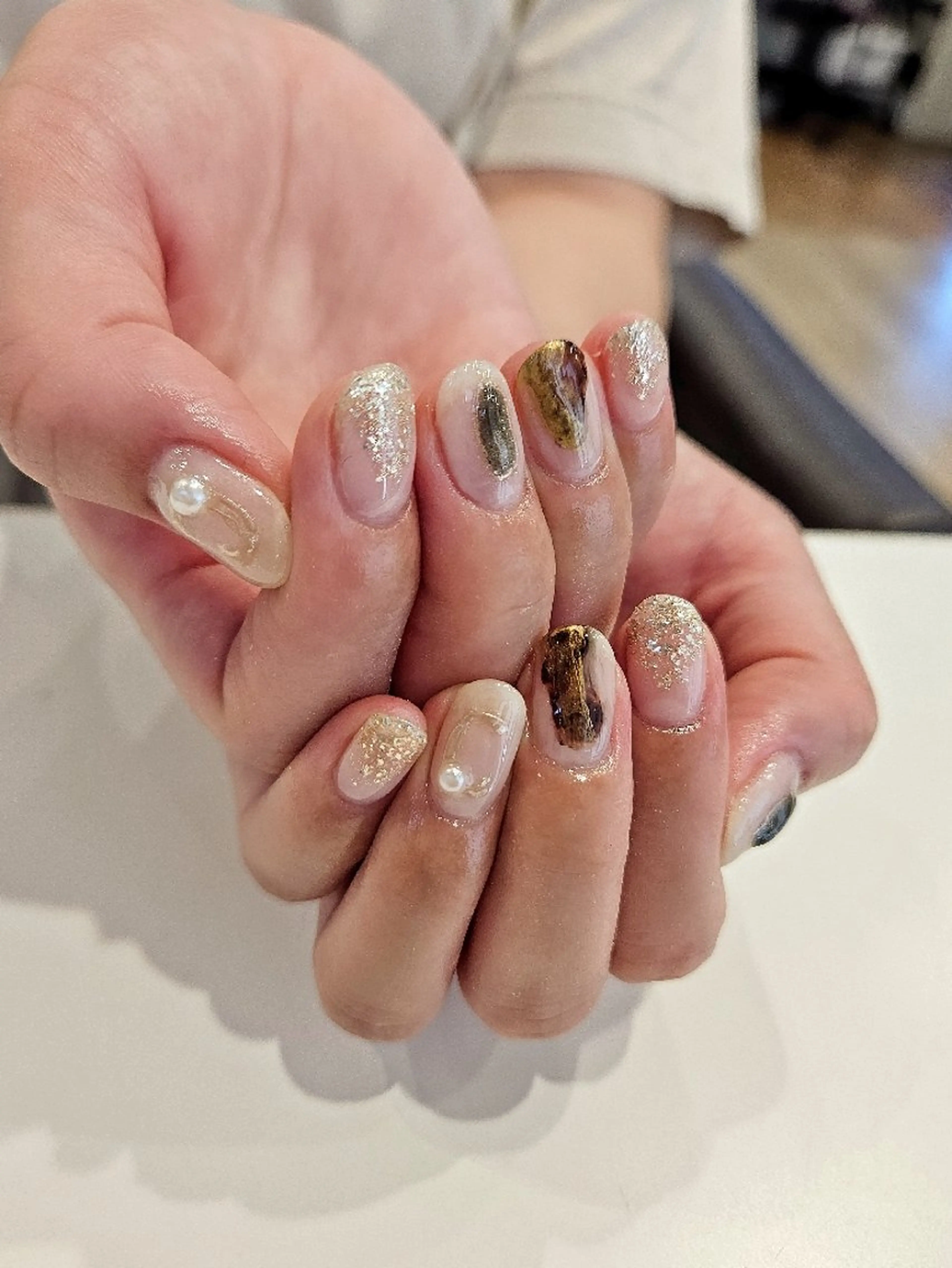 ネイル ハンドネイル 関口 友菜のヘアスタイル