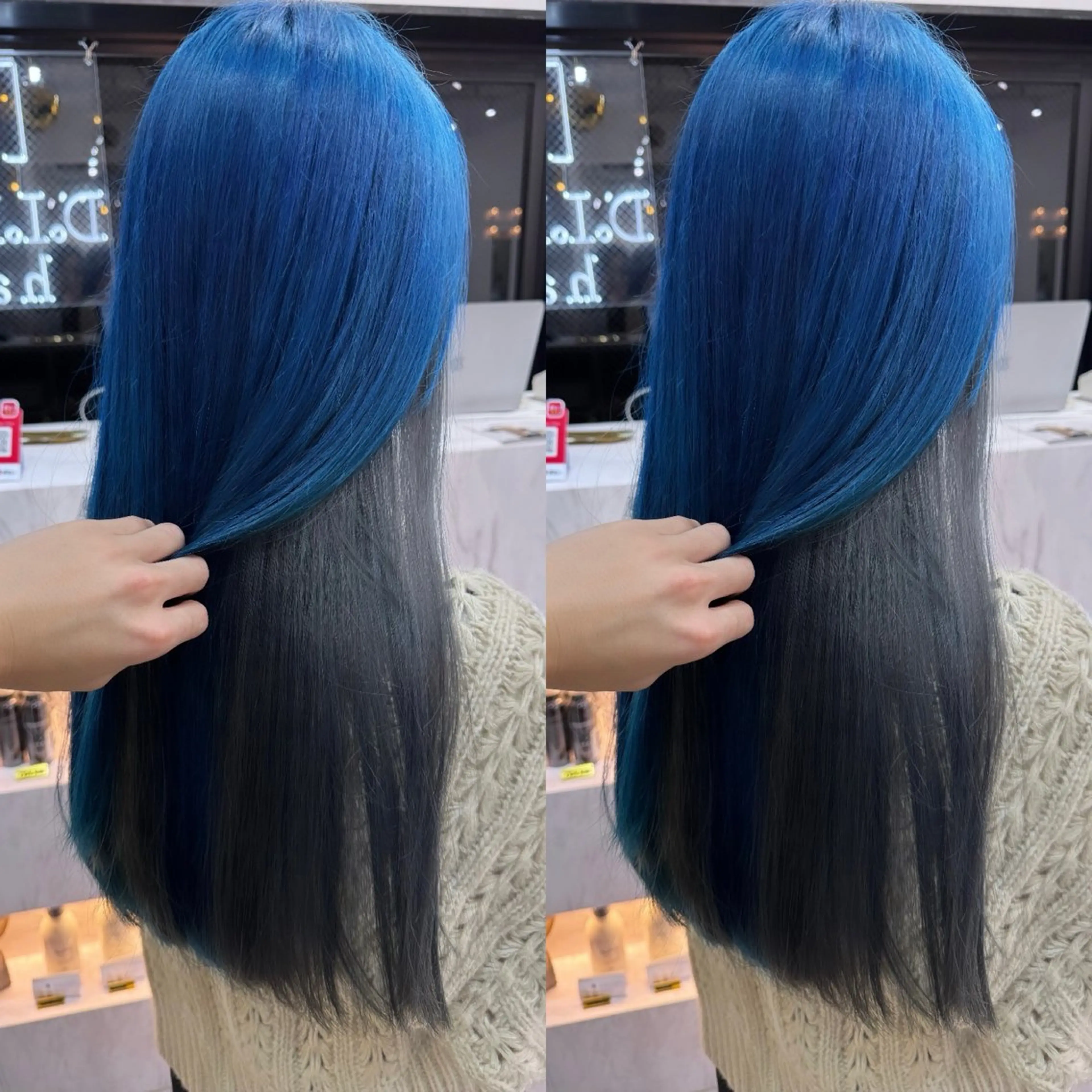 【ブリーチ込み】イヤリングカラー💎2stepトリートメント💎の写真