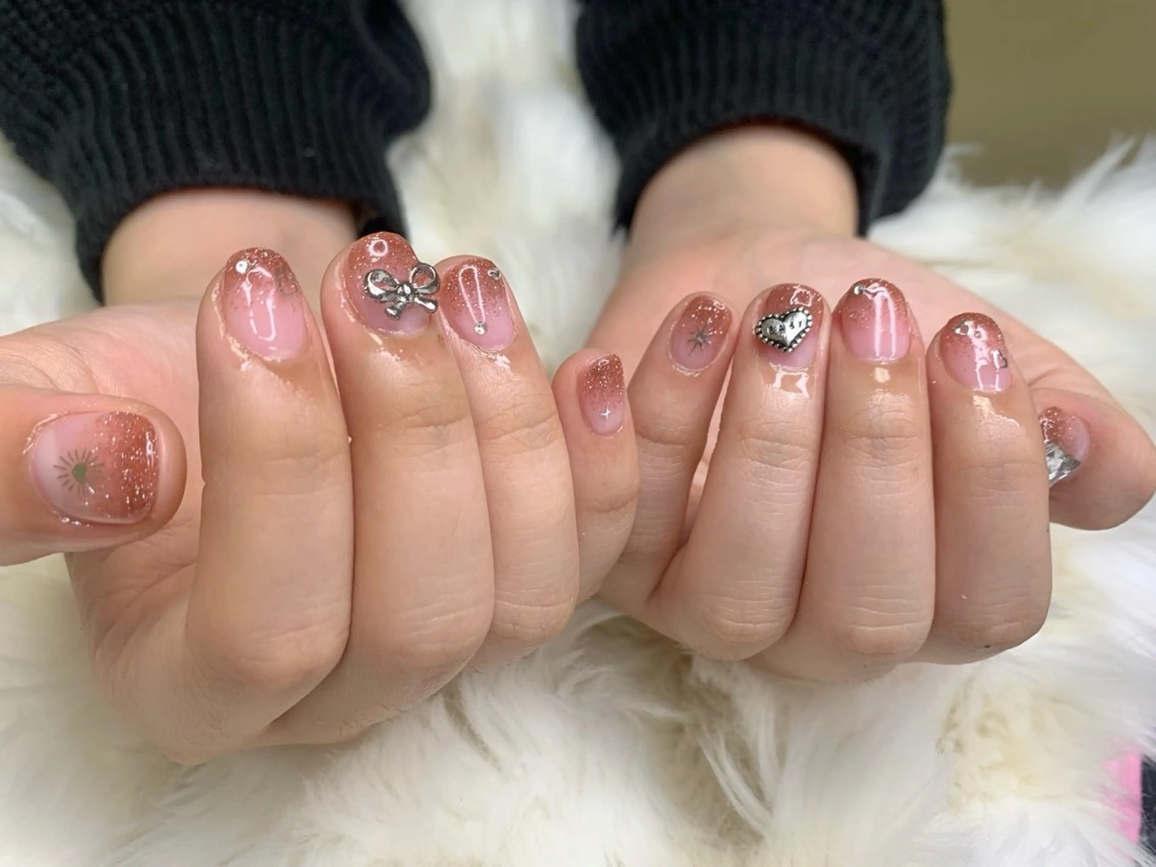 ネイル ハンドネイル ハンドケア nail room LUNA⋆౨ৎ˚⟡のネイルデザイン