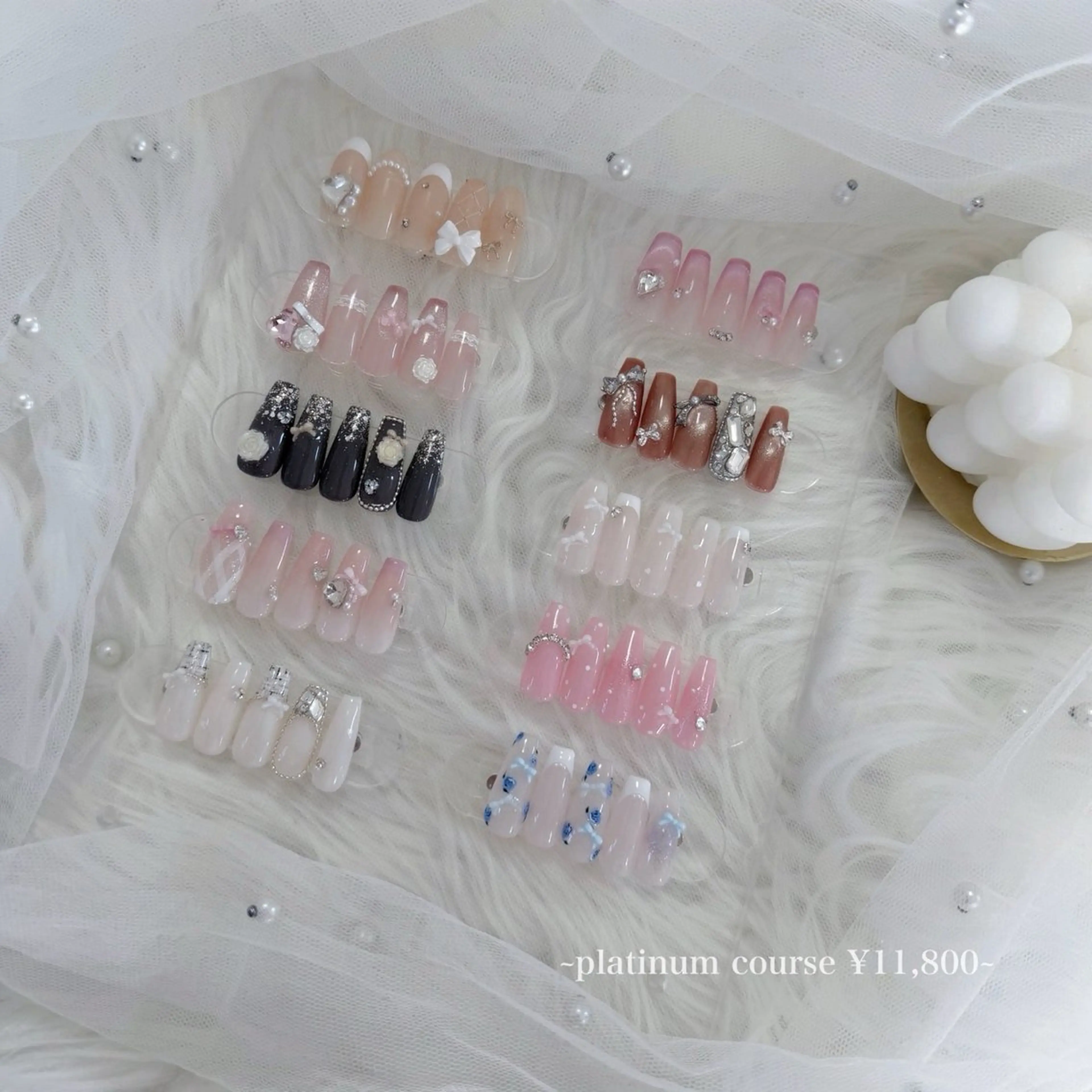 【4/1 11:00~/17:00限定】 10本定額デザイン（オフ込み）フィルイン施術/パラジェル取扱の写真