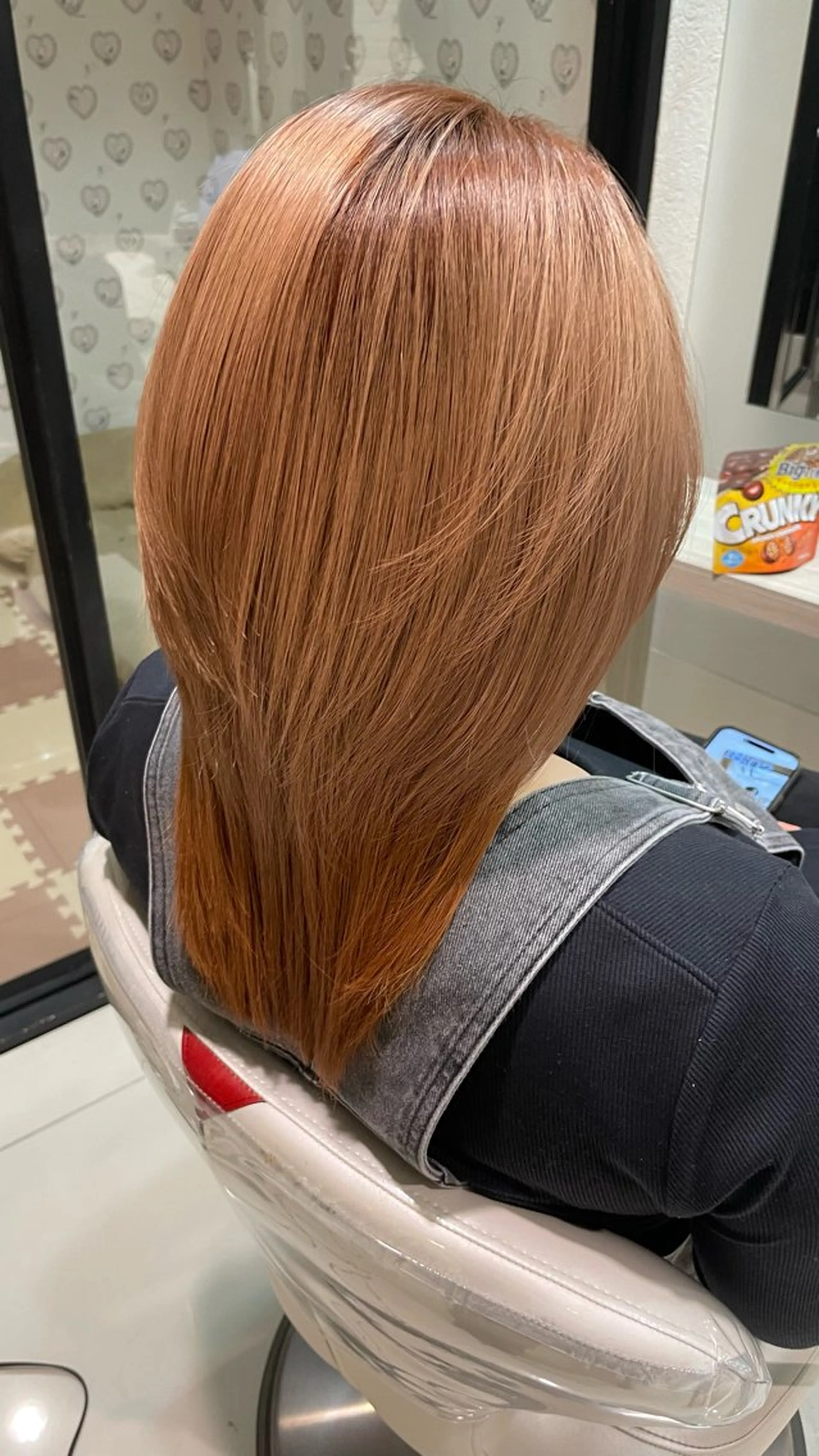 セミロング 髪質改善 トリートメント 🎨 SHIORI🥀のヘアスタイル