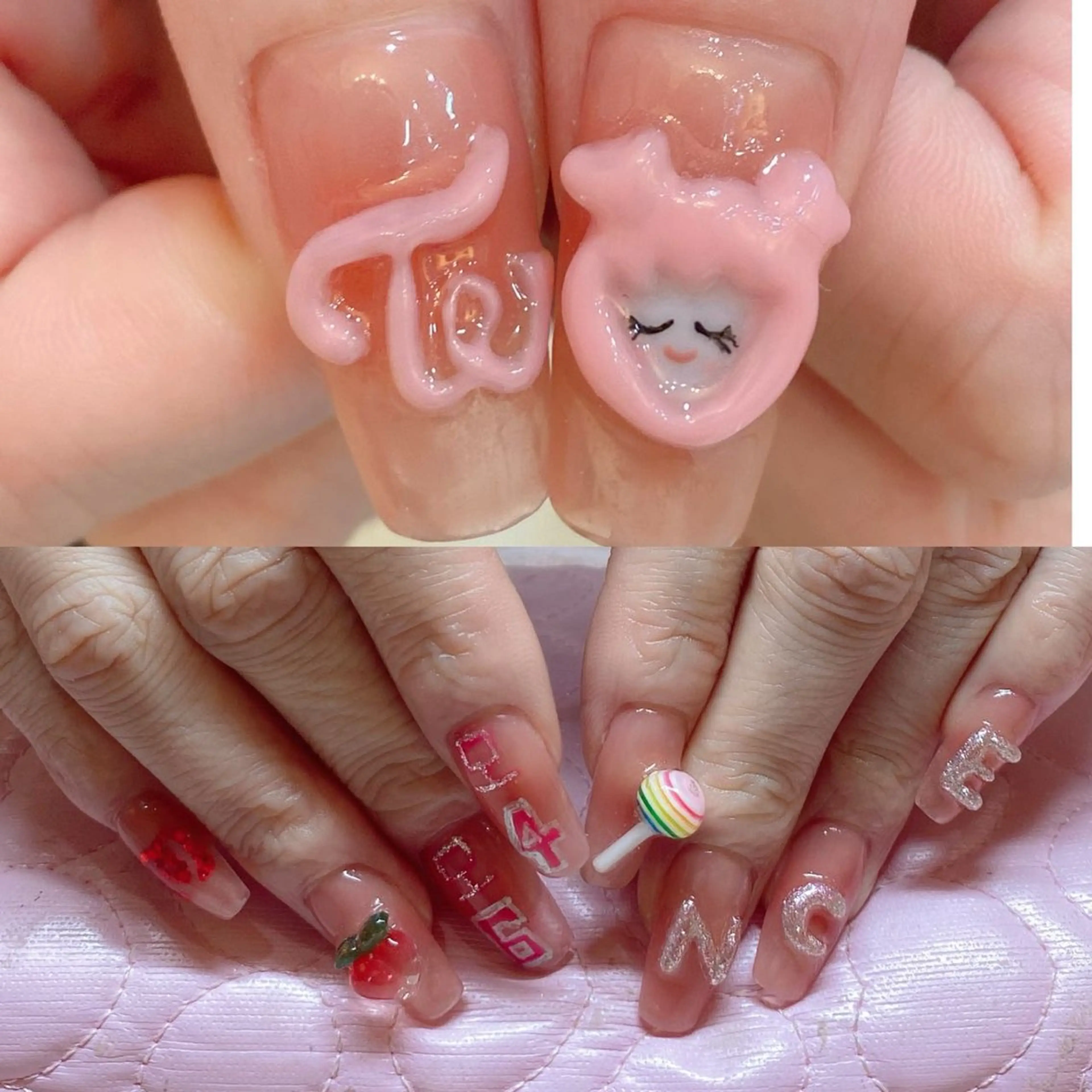 ネイル LEDアイラッシュ ∩_∩アオイのマツエク・マツパデザイン