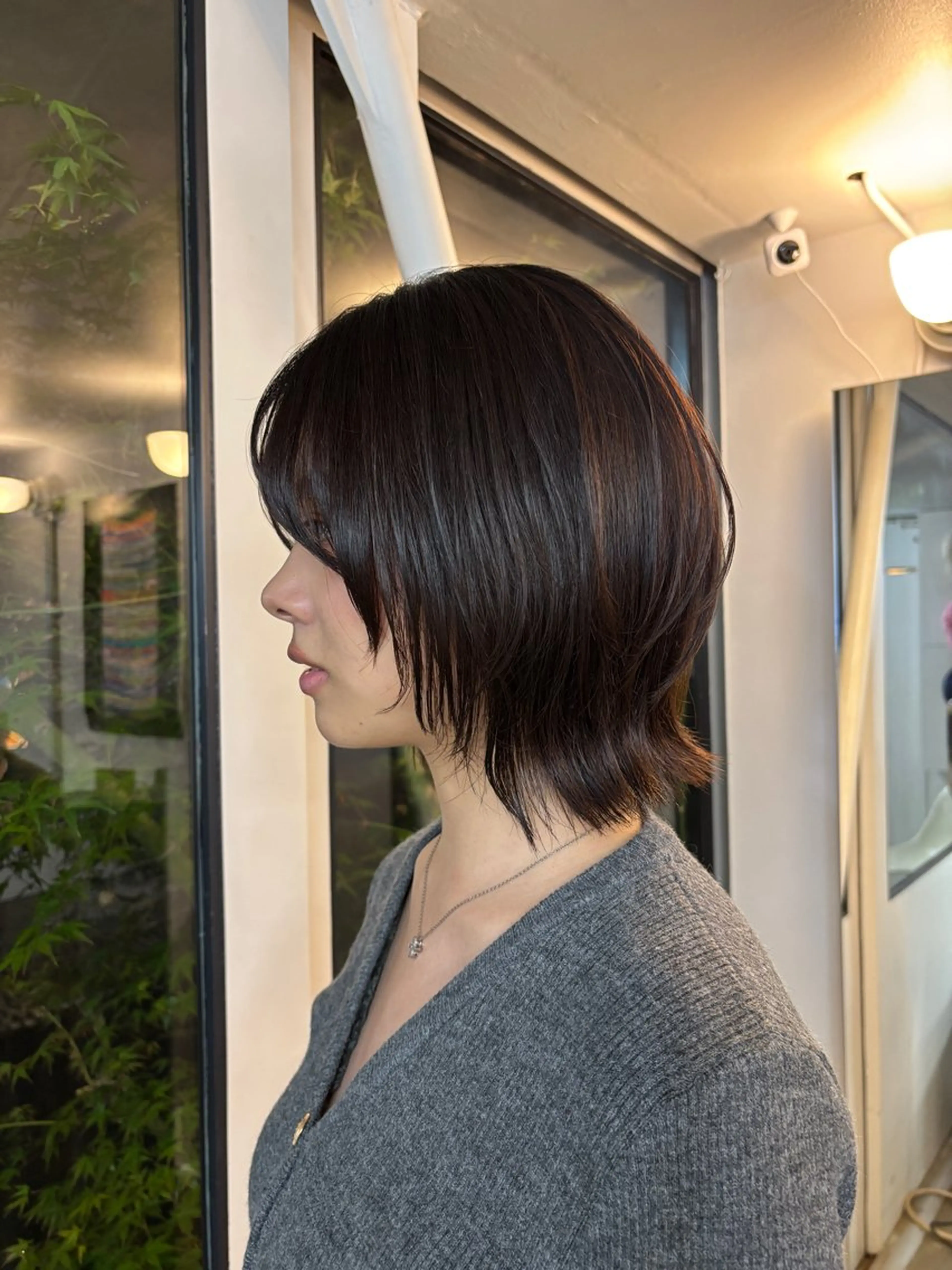 ミディアム 松林 花沙のヘアスタイル