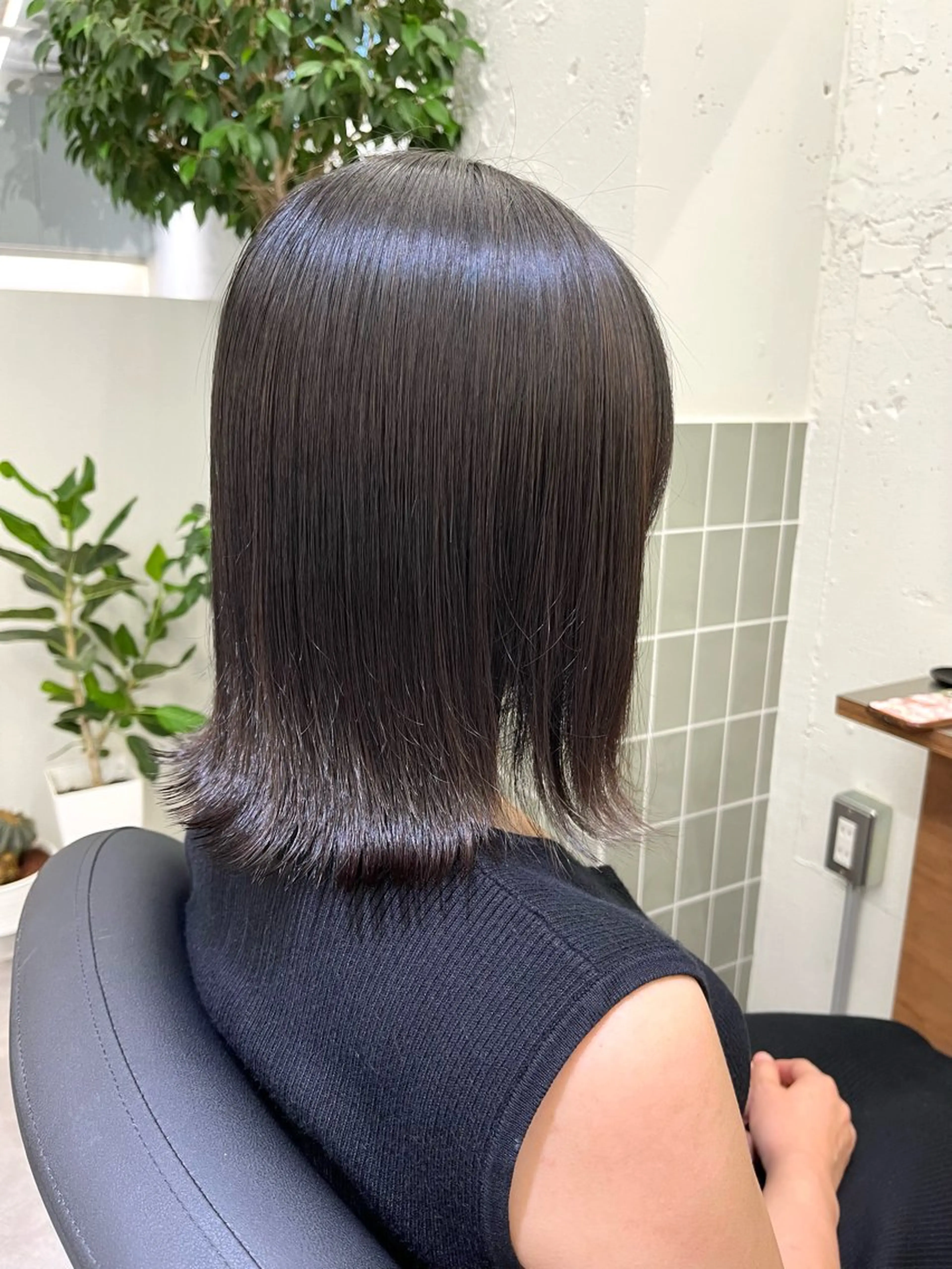 平日ミニモ限定⭐️カット+微還元髪質改善トリートメントの写真