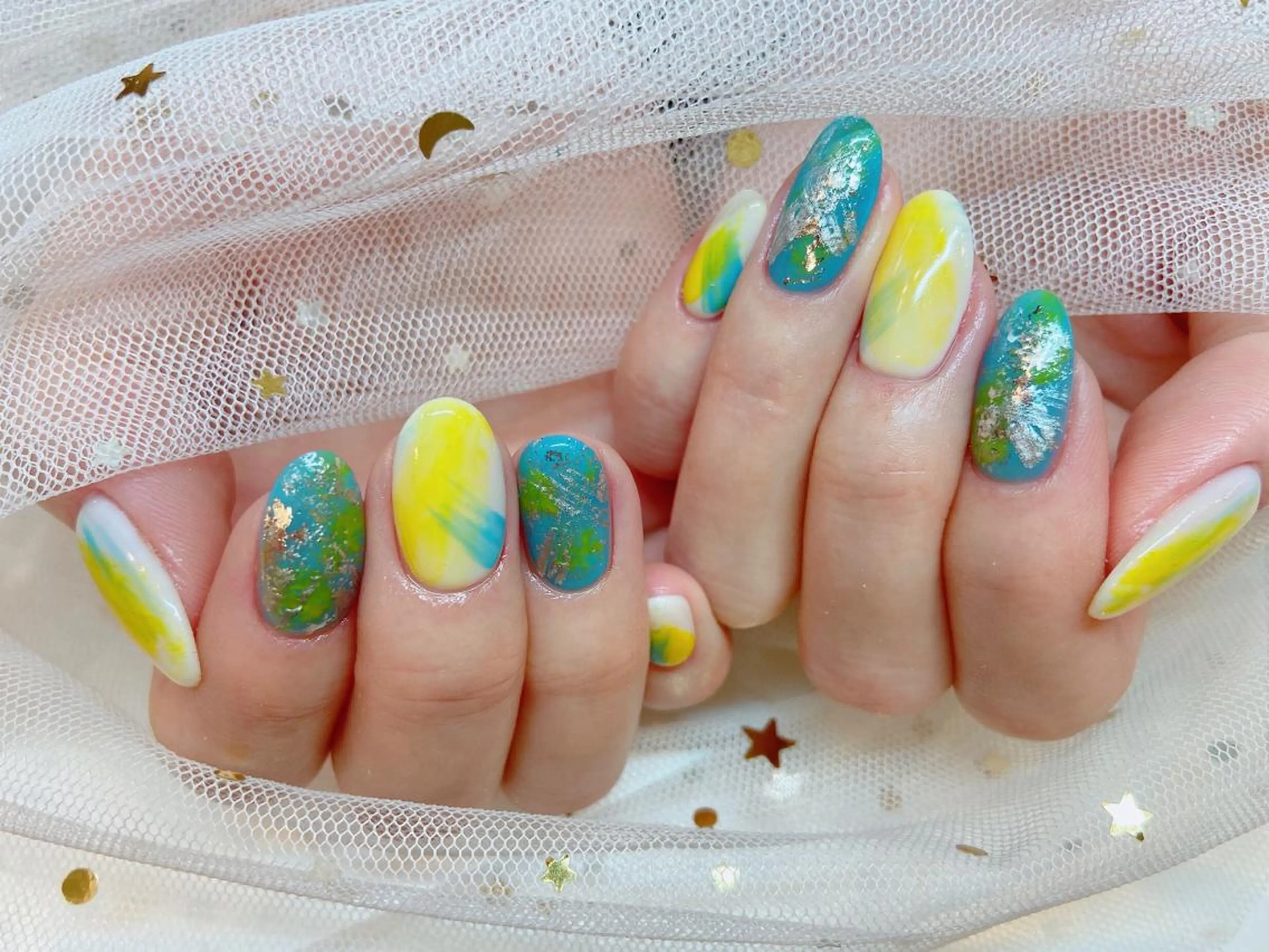 ネイル 長さだし専門店 M2　rikaのネイルデザイン