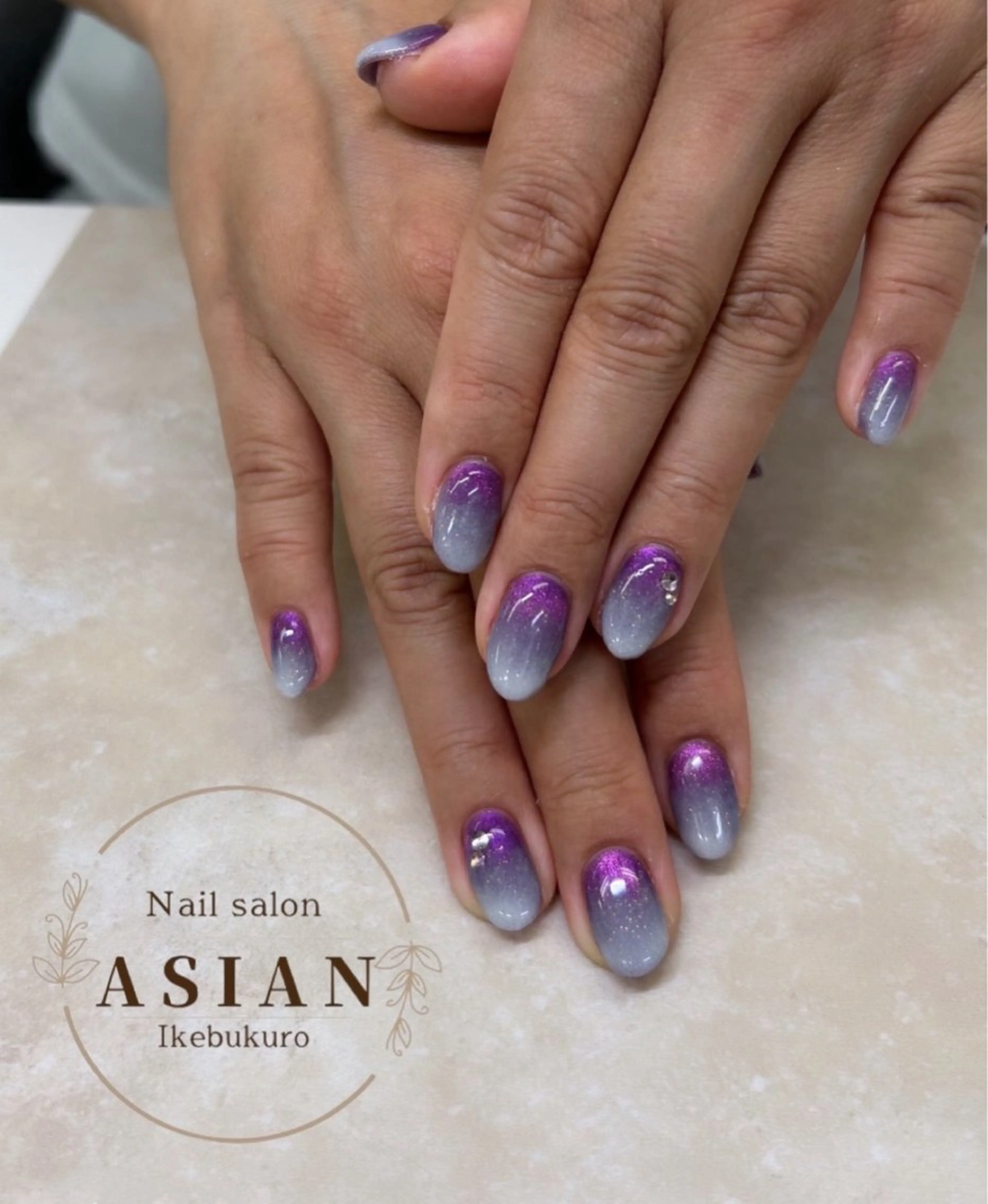 ネイル Nail&Hair Salon Asian 池袋店所属・U. azusa🪷のネイルデザイン