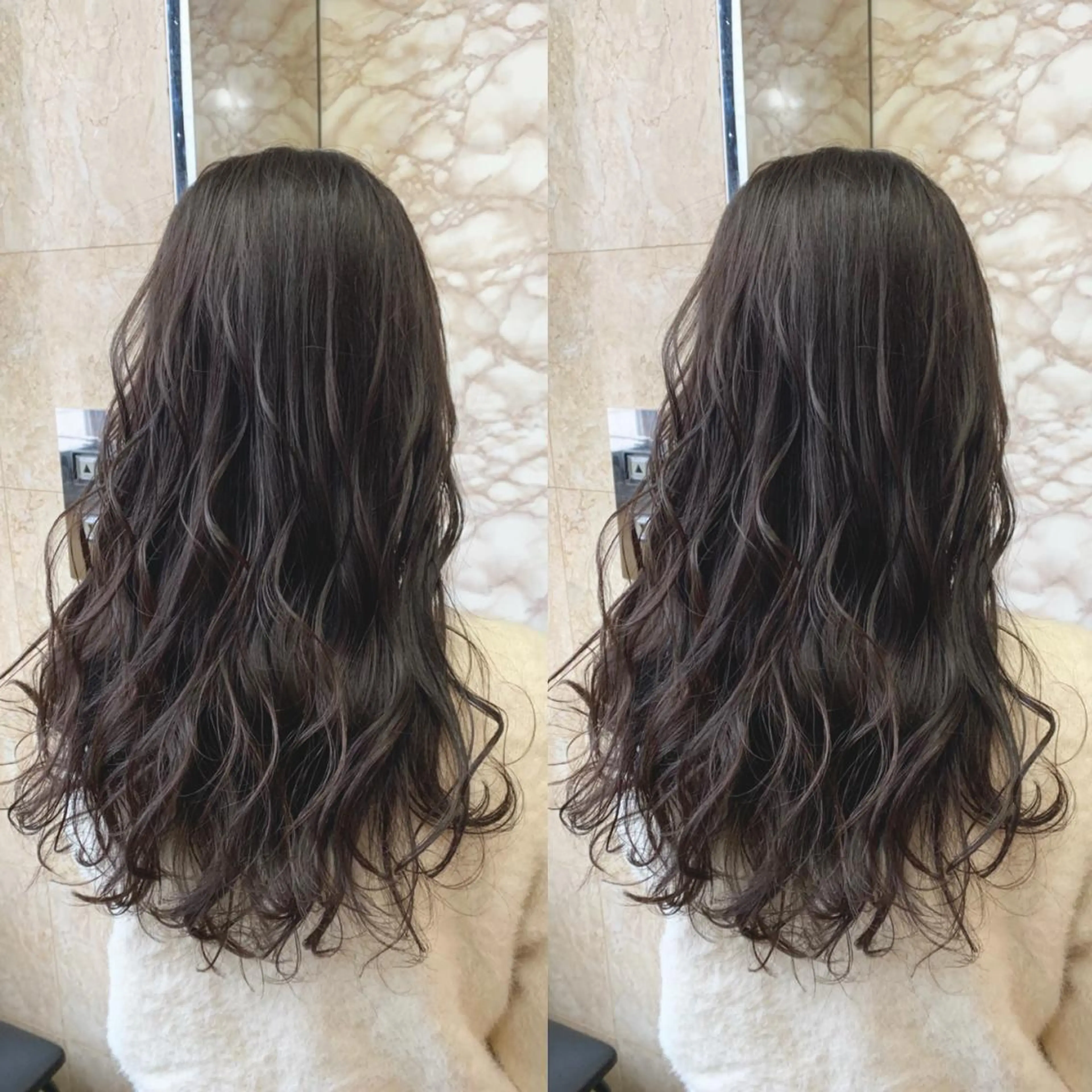 セミロング カラー 🉐レイヤー/塩見 弘樹🉐渋谷のヘアスタイル