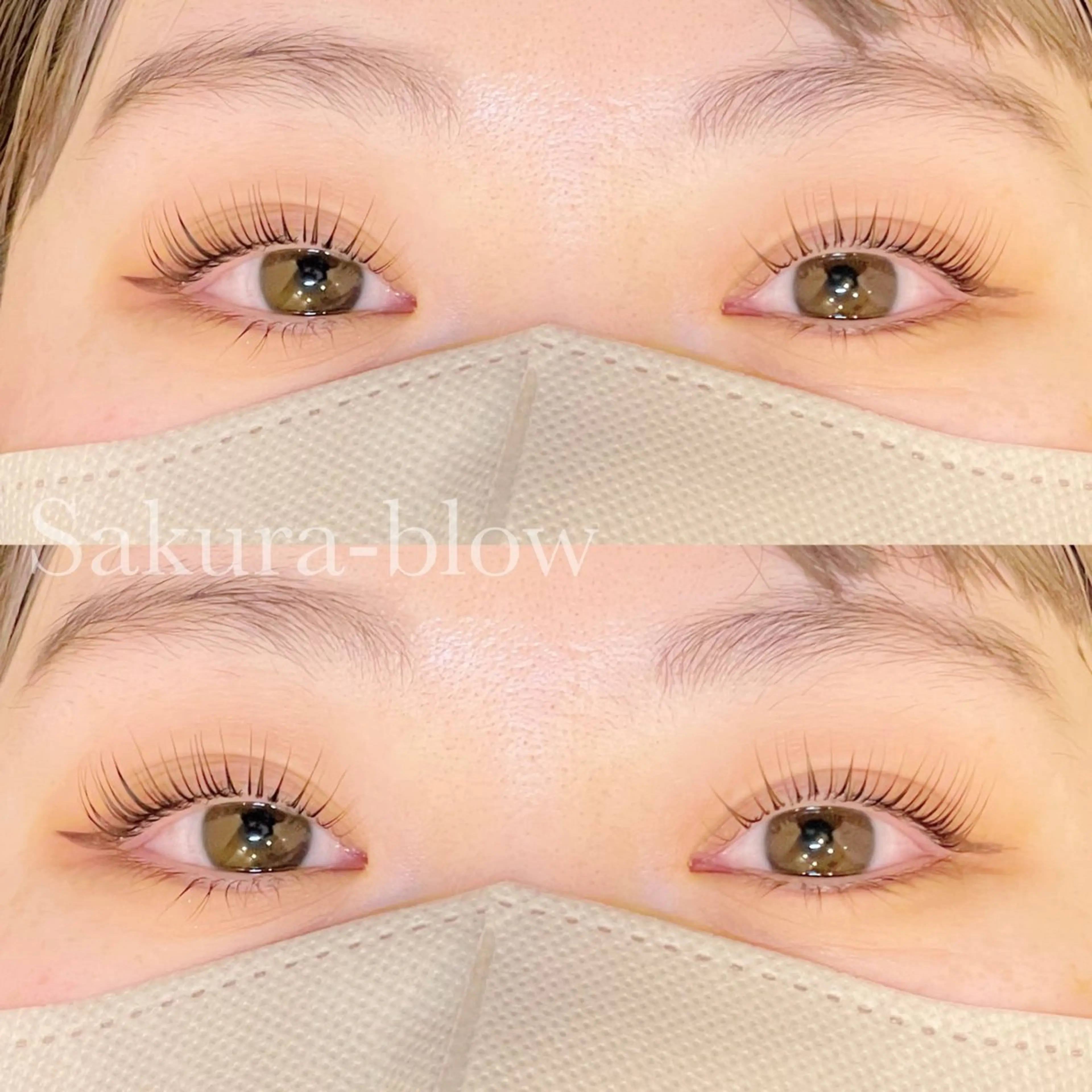 マツエク・マツパ パリジェンヌラッシュリフト Sakura-blow梅田店所属・Sakurablow 大槻のマツエク・マツパデザイン