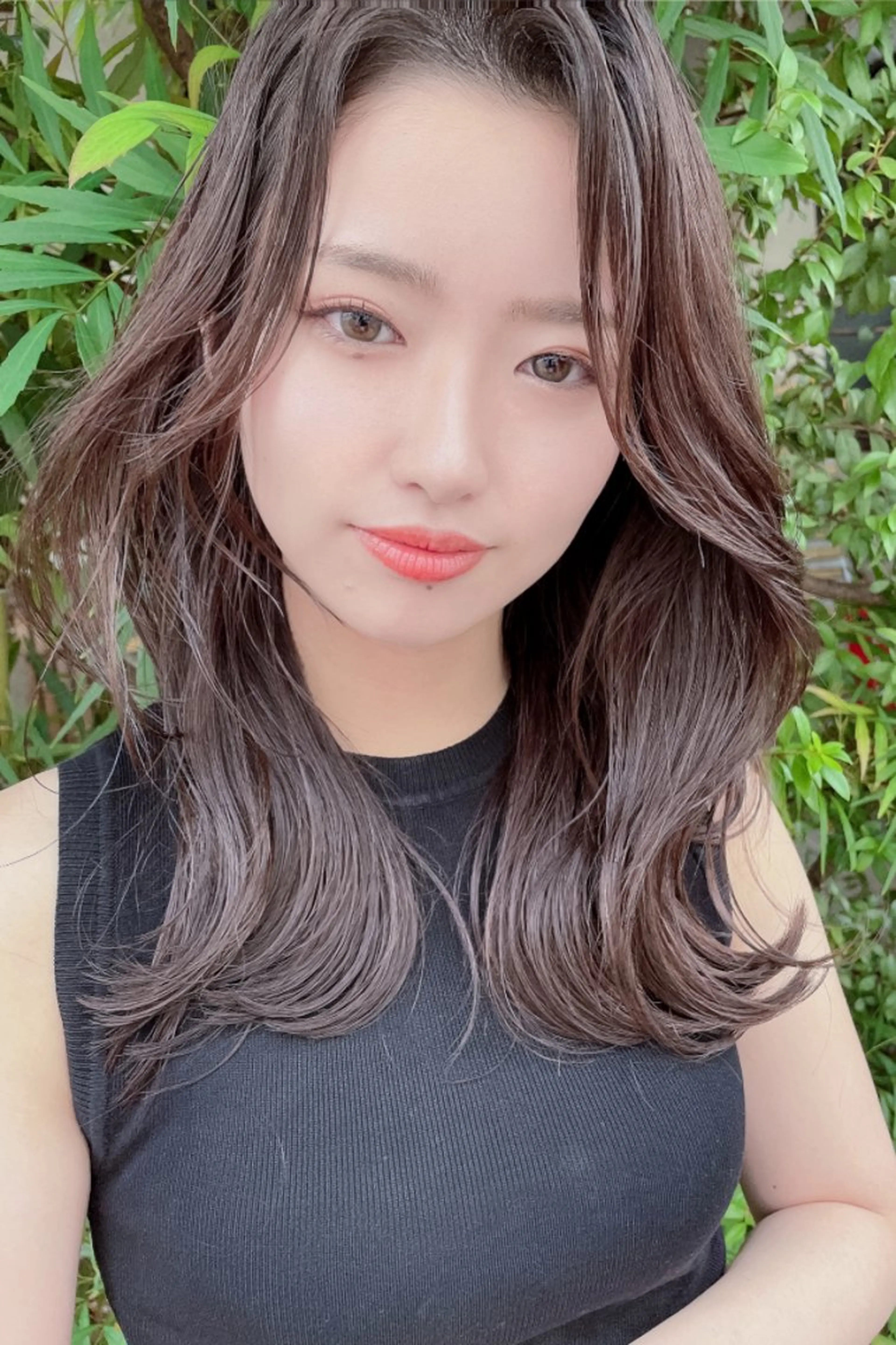 ミディアム くびれヘア 小山 ヨシタカのヘアスタイル