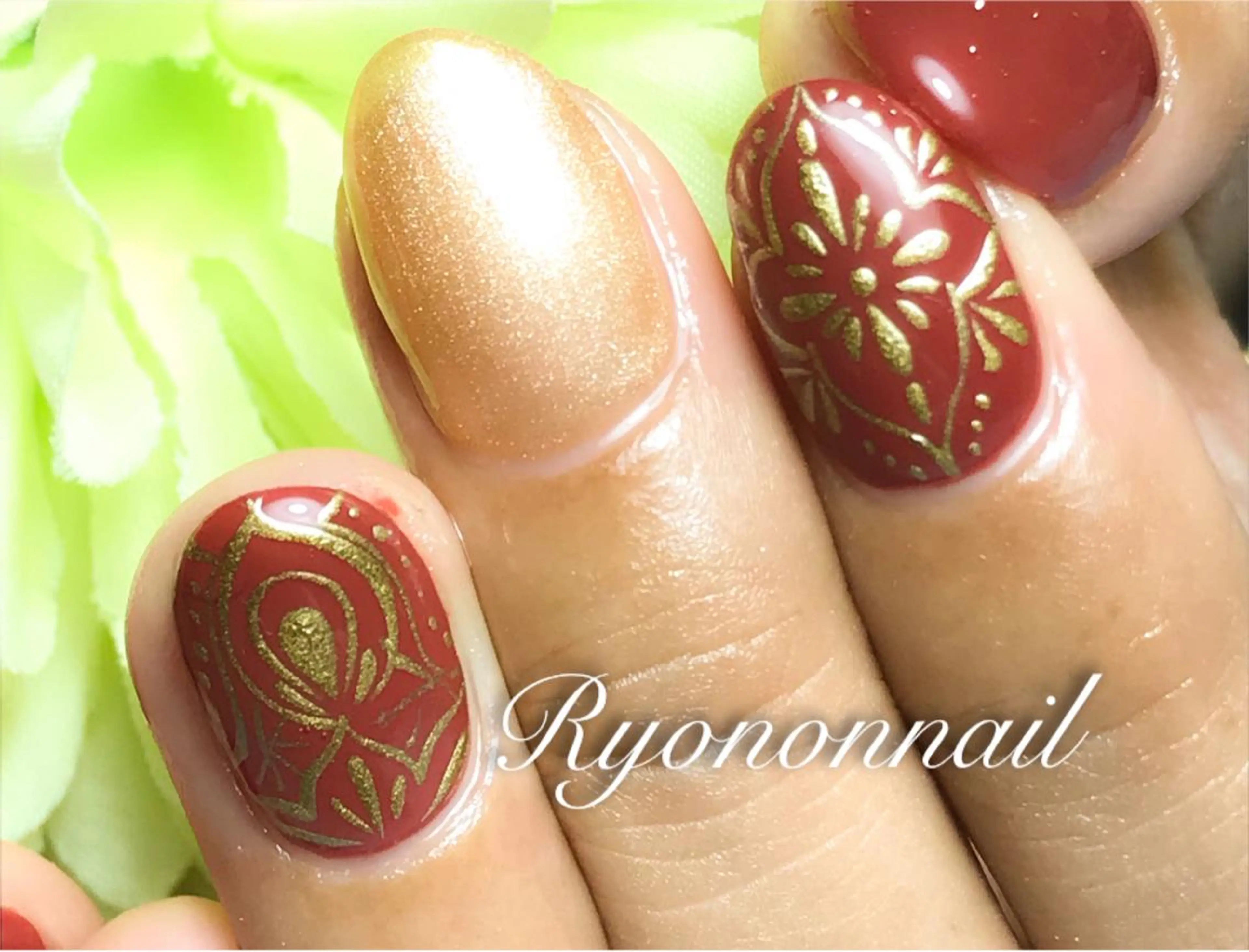 ネイル Ryononnail(リョノンネイル)所属・Ryononnail 上谷典子のネイルデザイン