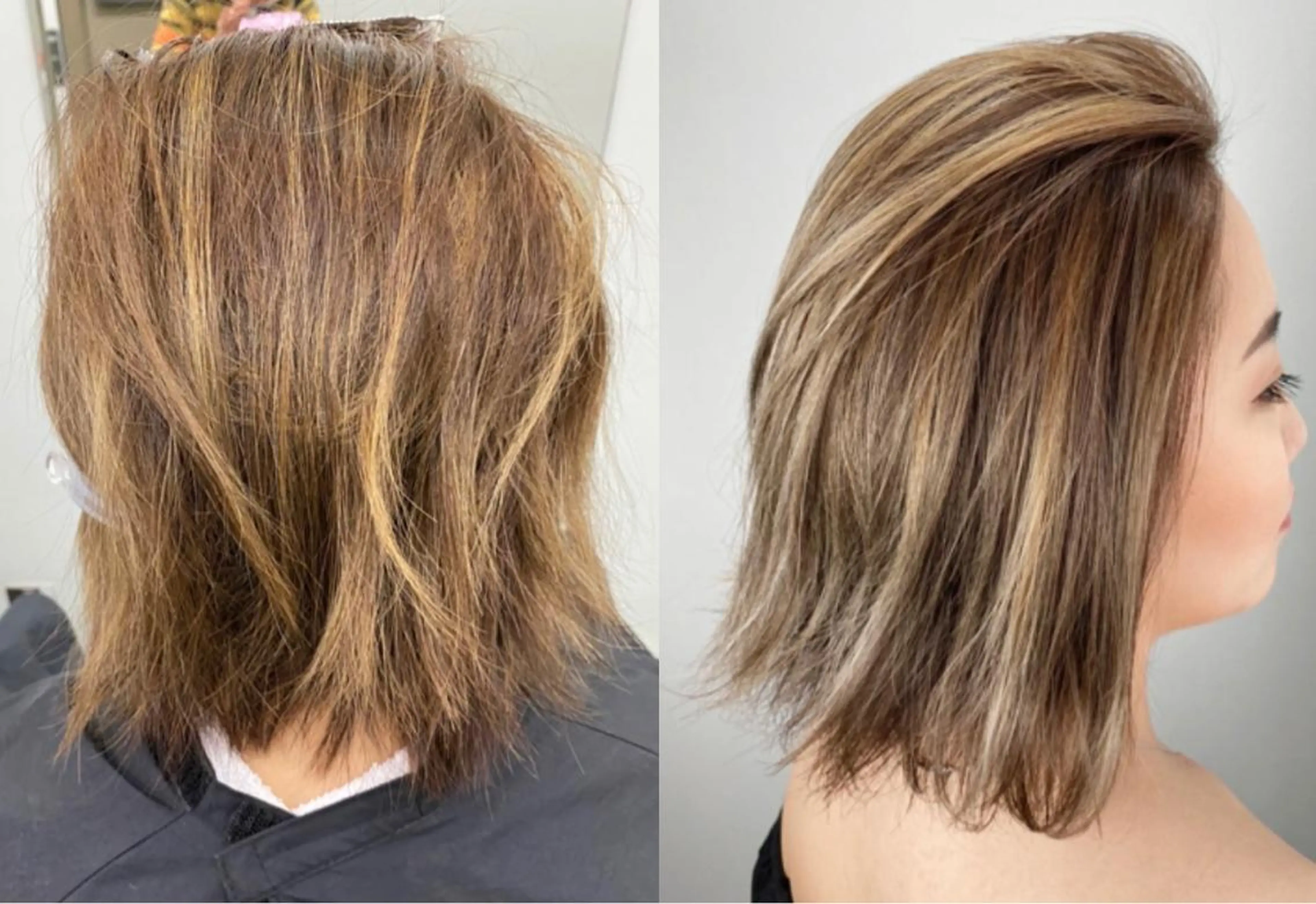 ミディアム カラー メンズ ブリーチ特化型✂️ ハイトーンカラー👨のヘアスタイル