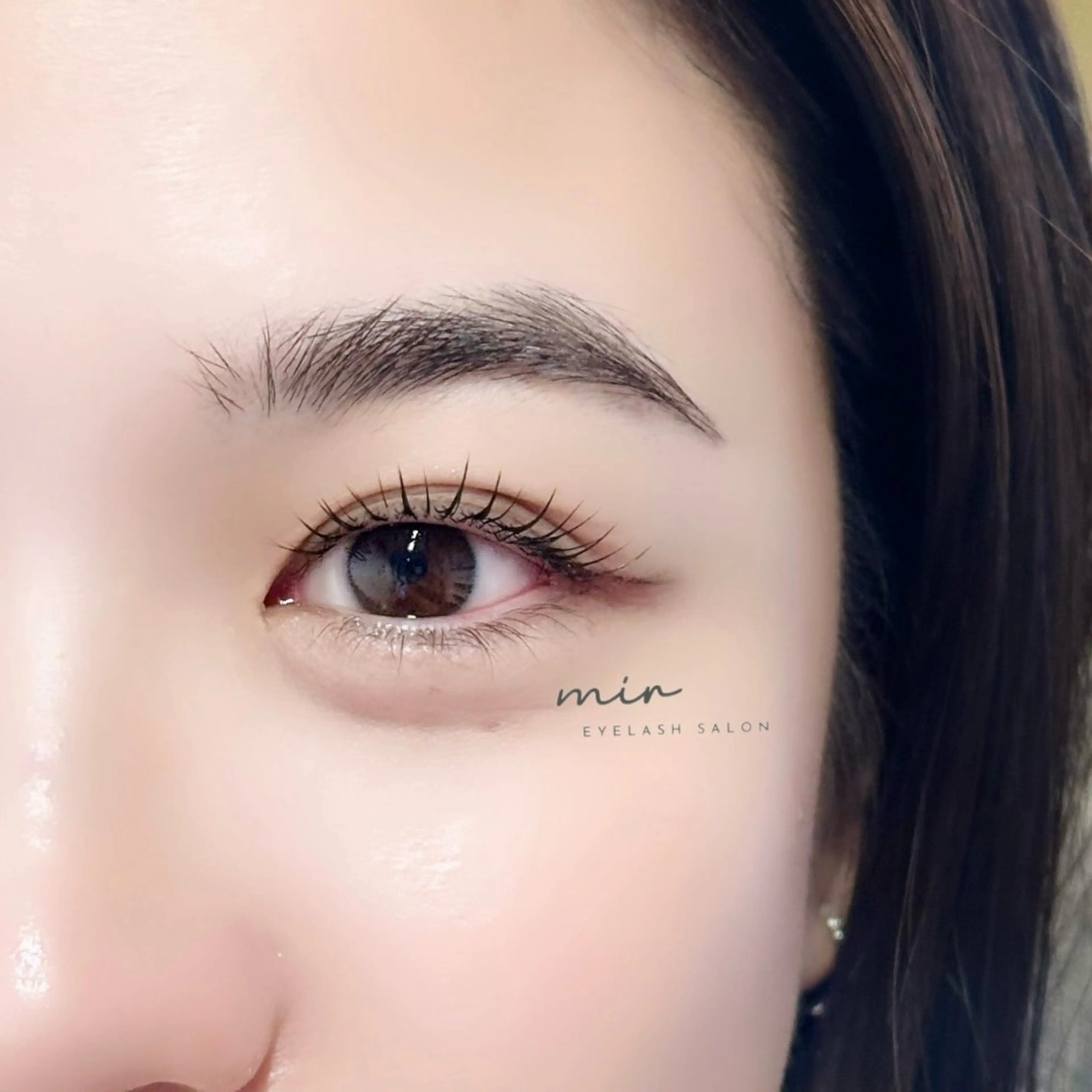 まつ毛パーマ上+美眉スタイリングwaxの写真