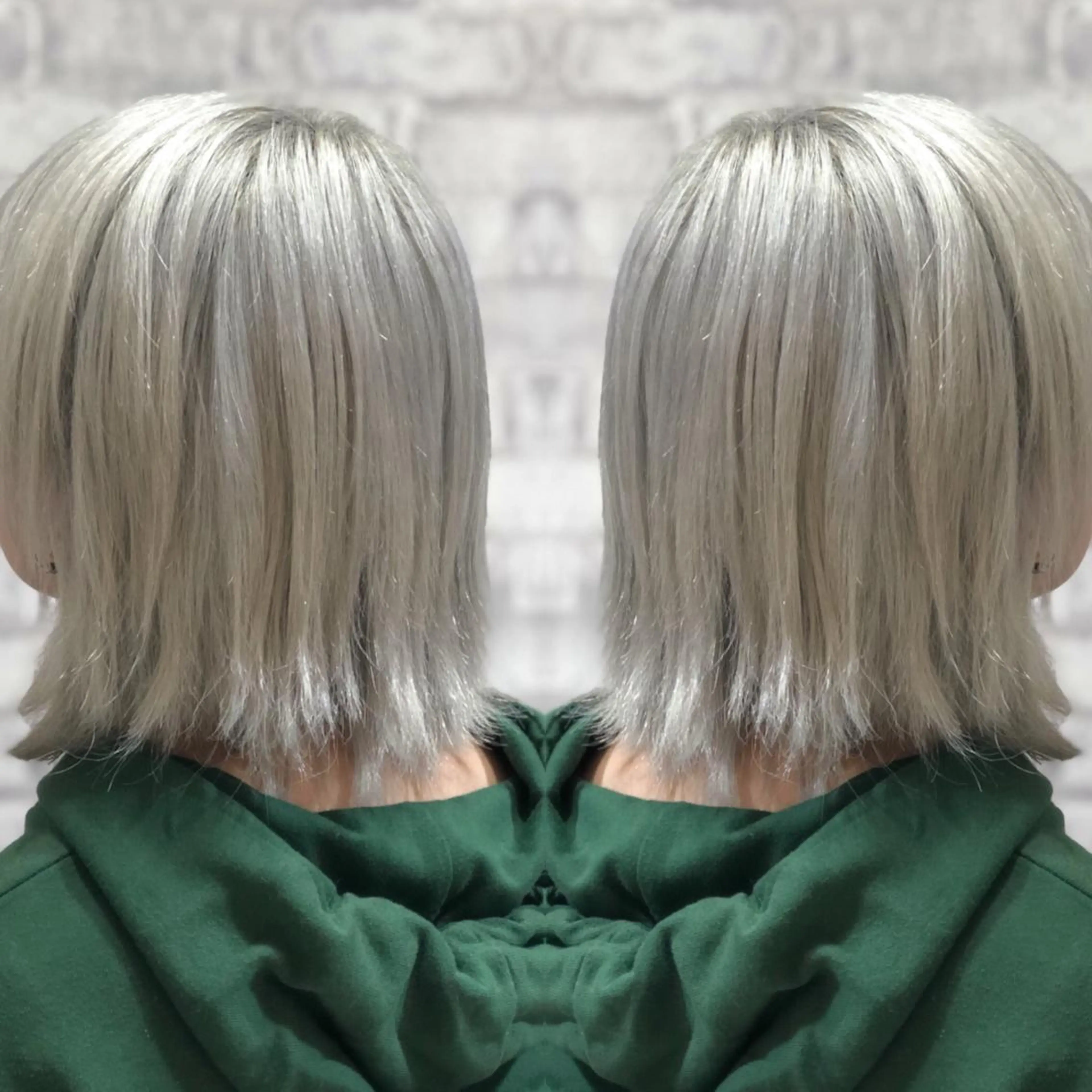 ミディアム カラー EARTH 越谷店のヘアスタイル