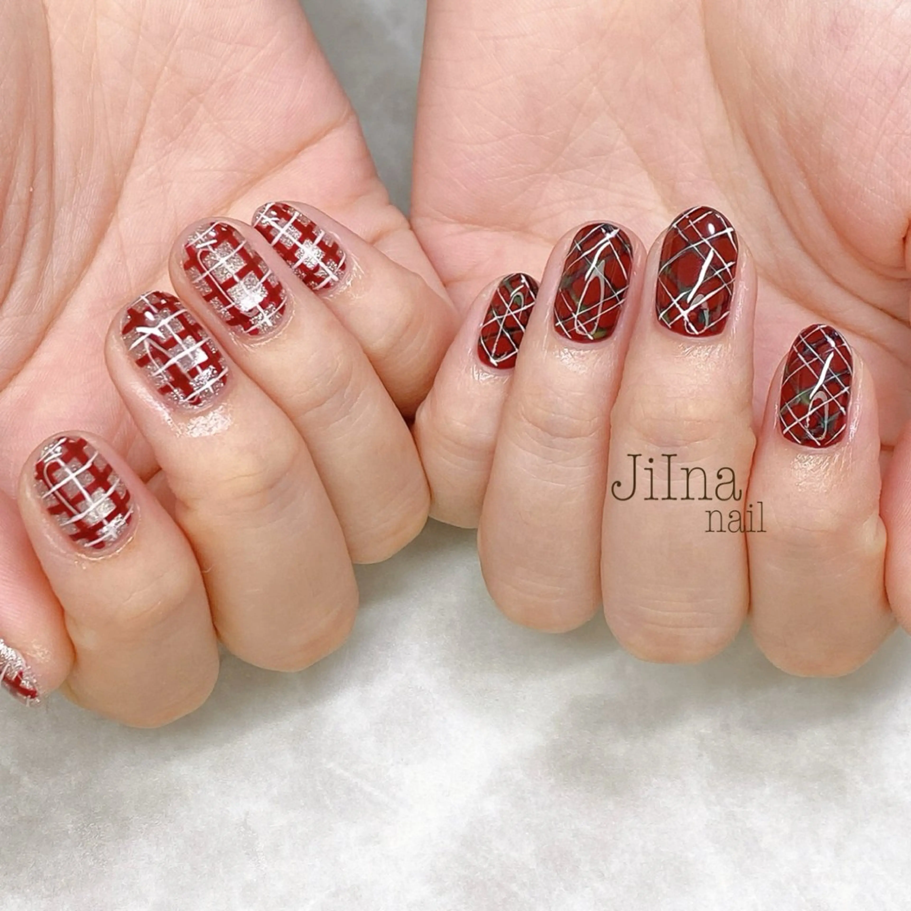 ネイル 持ち込み JiIna nailのネイルデザイン