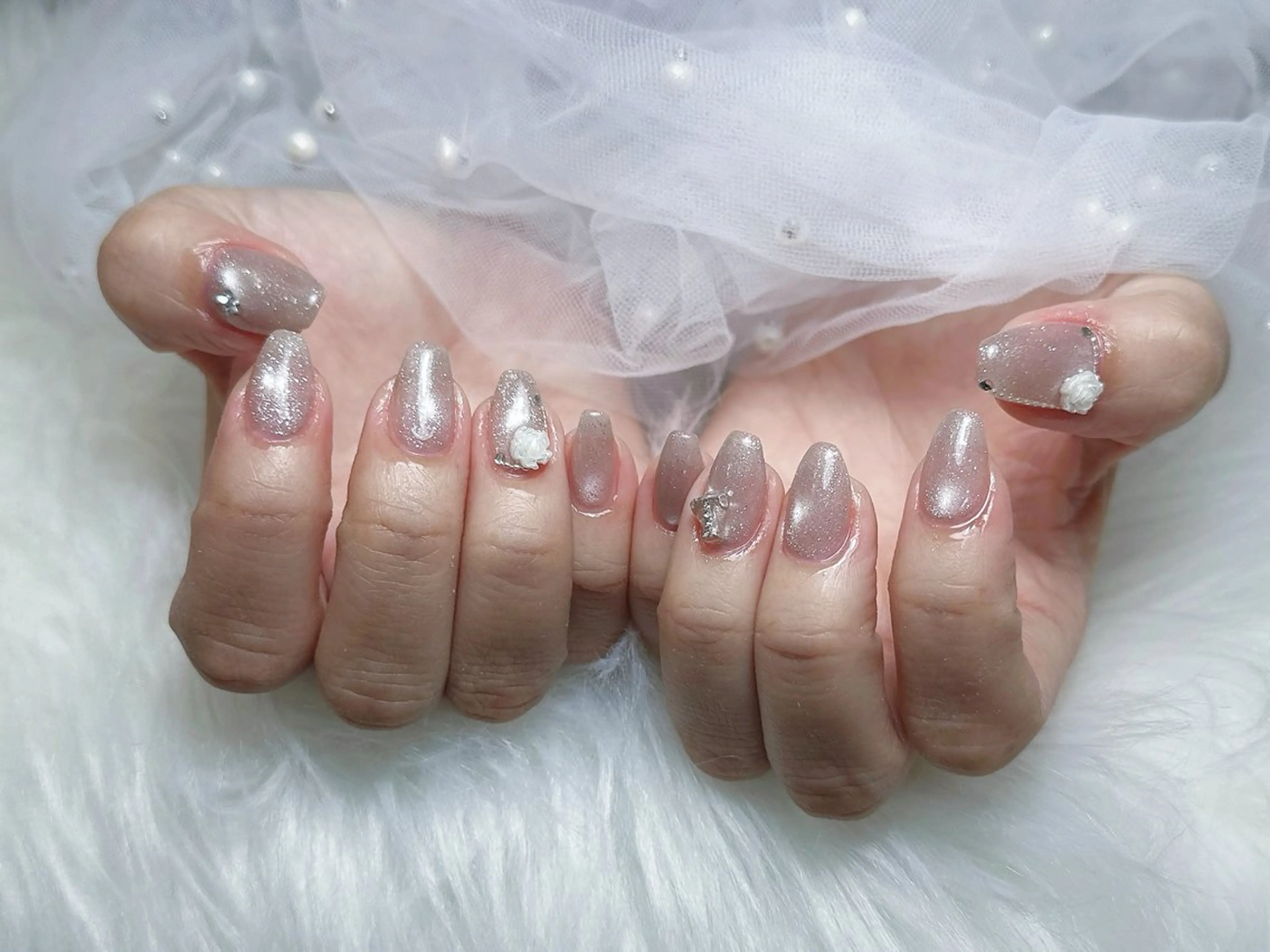 ネイル ハンドネイル 【Eclat ｴｸﾗ】nail＆beauty所属・Eclat〔ｴｸﾗ〕 MOEKA𝜗𝜚*のネイルデザイン