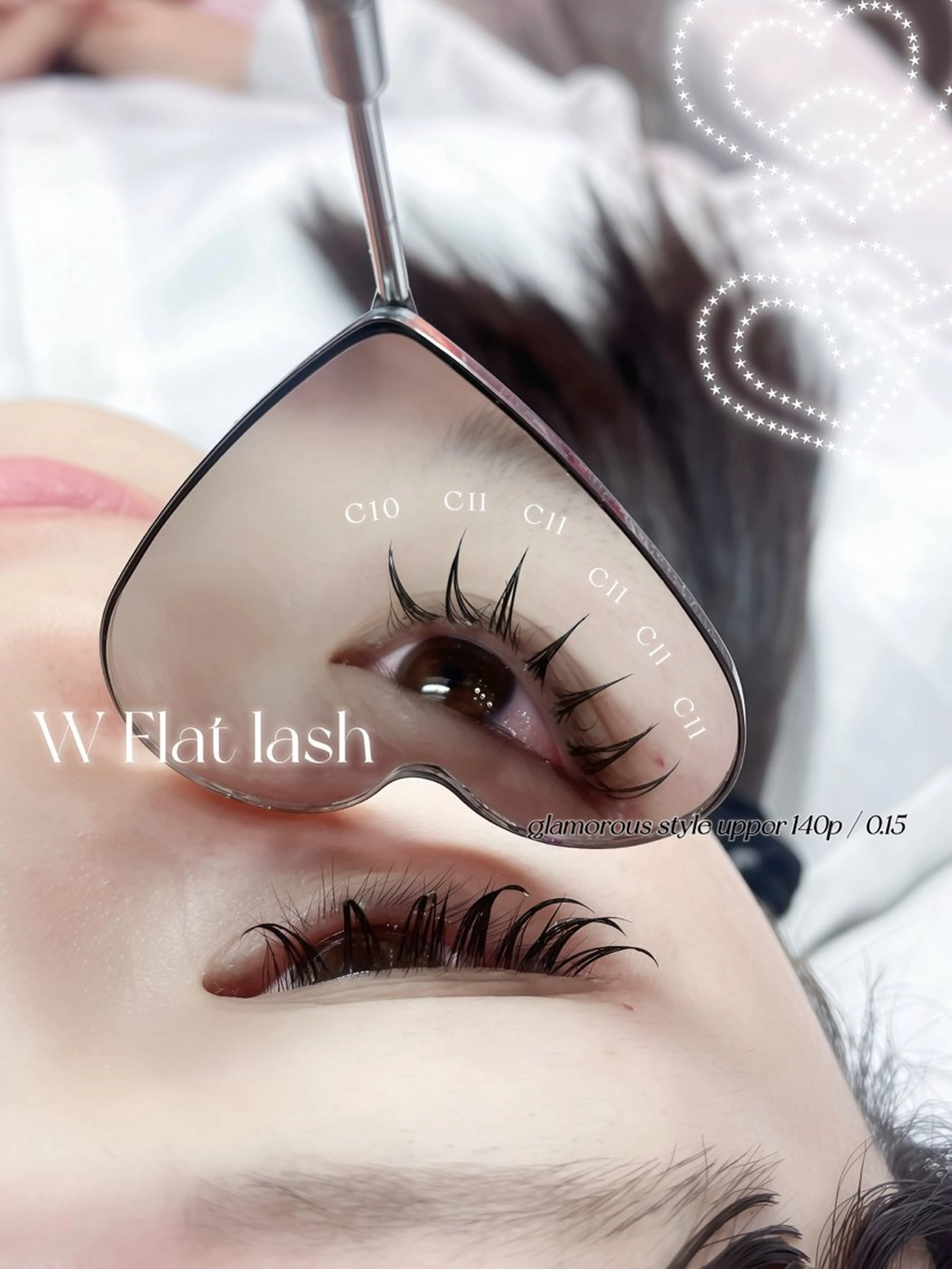 マツエク・マツパ マツエク VENUS BELT unaのマツエク・マツパデザイン