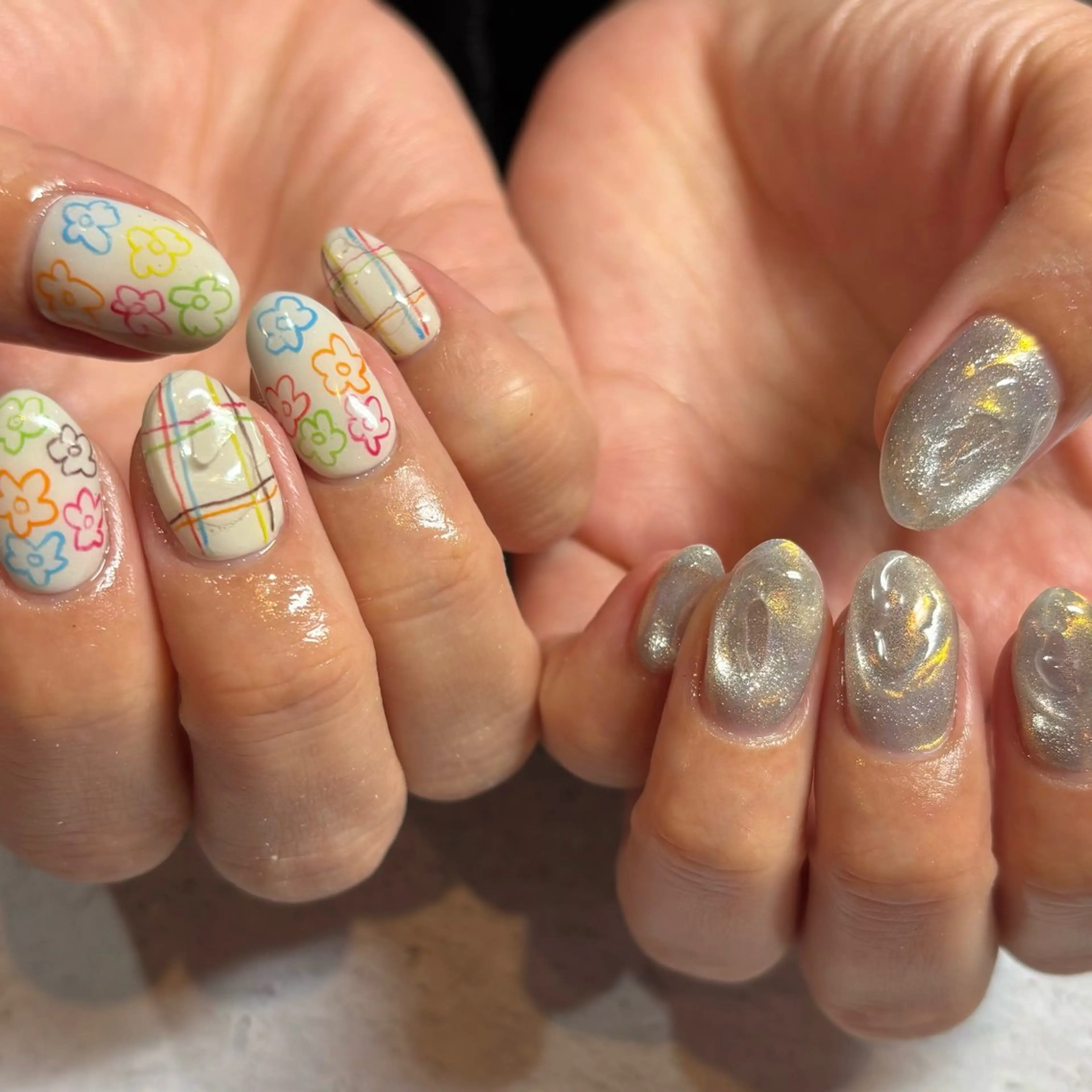 ネイル Lusso🍃 Ayaneのネイルデザイン