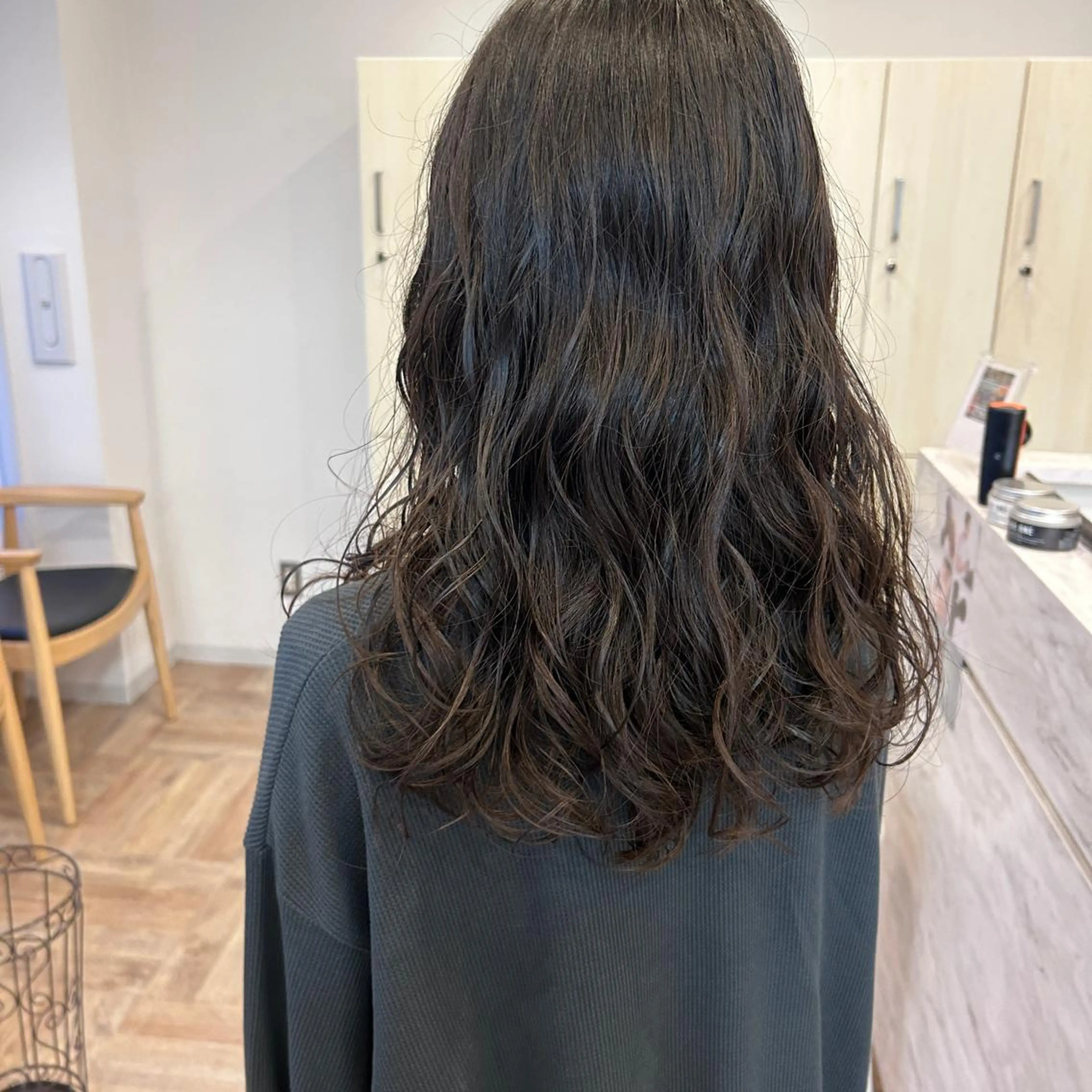 ロング パーマ 舟橋 りんかのヘアスタイル