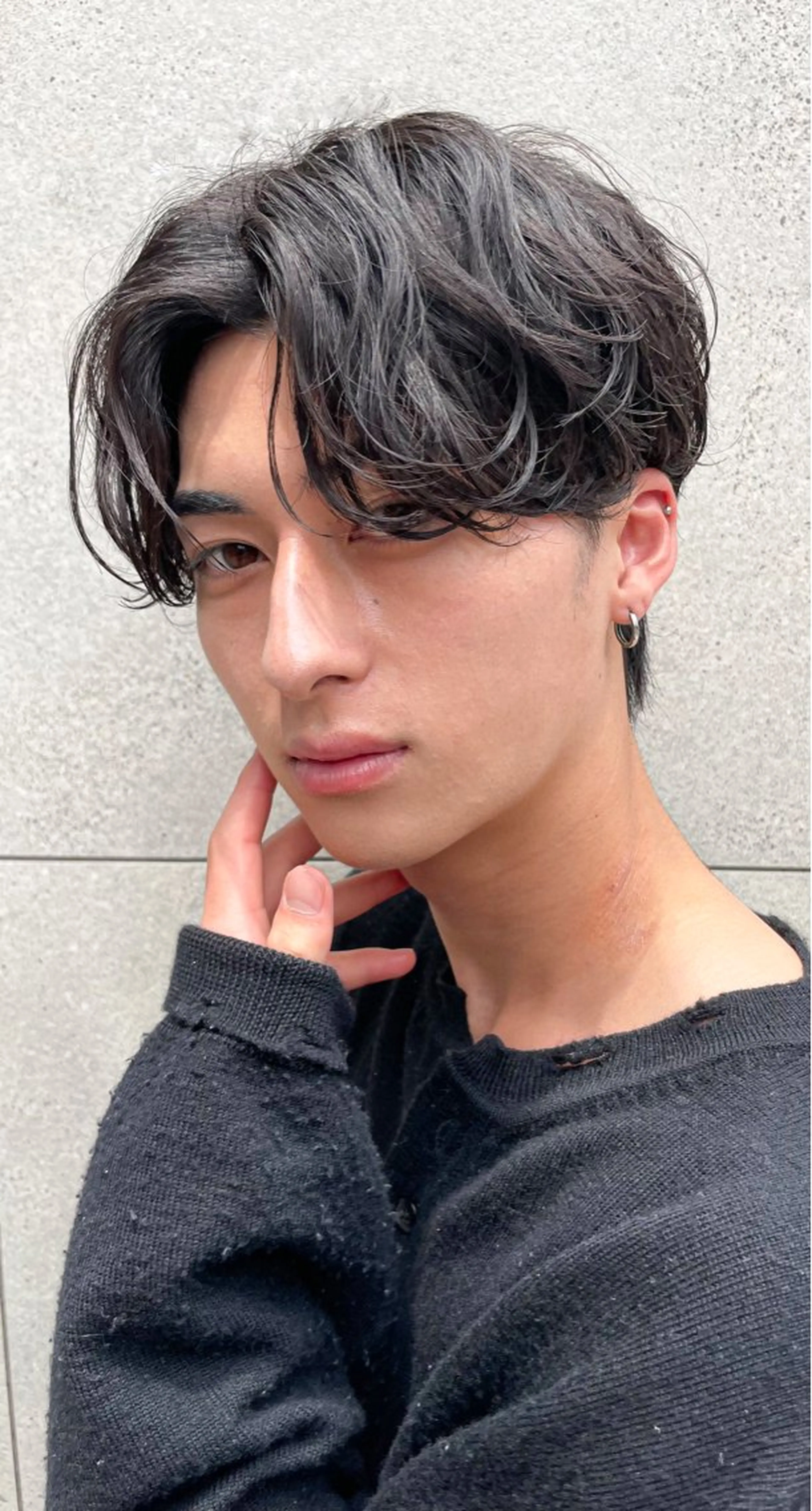 ショート カラー パーマ ヘアアレンジ メンズ カット パーマ トリートメント 亀井隆汰/メンズ専門 パーマ特化美容師のヘアスタイル