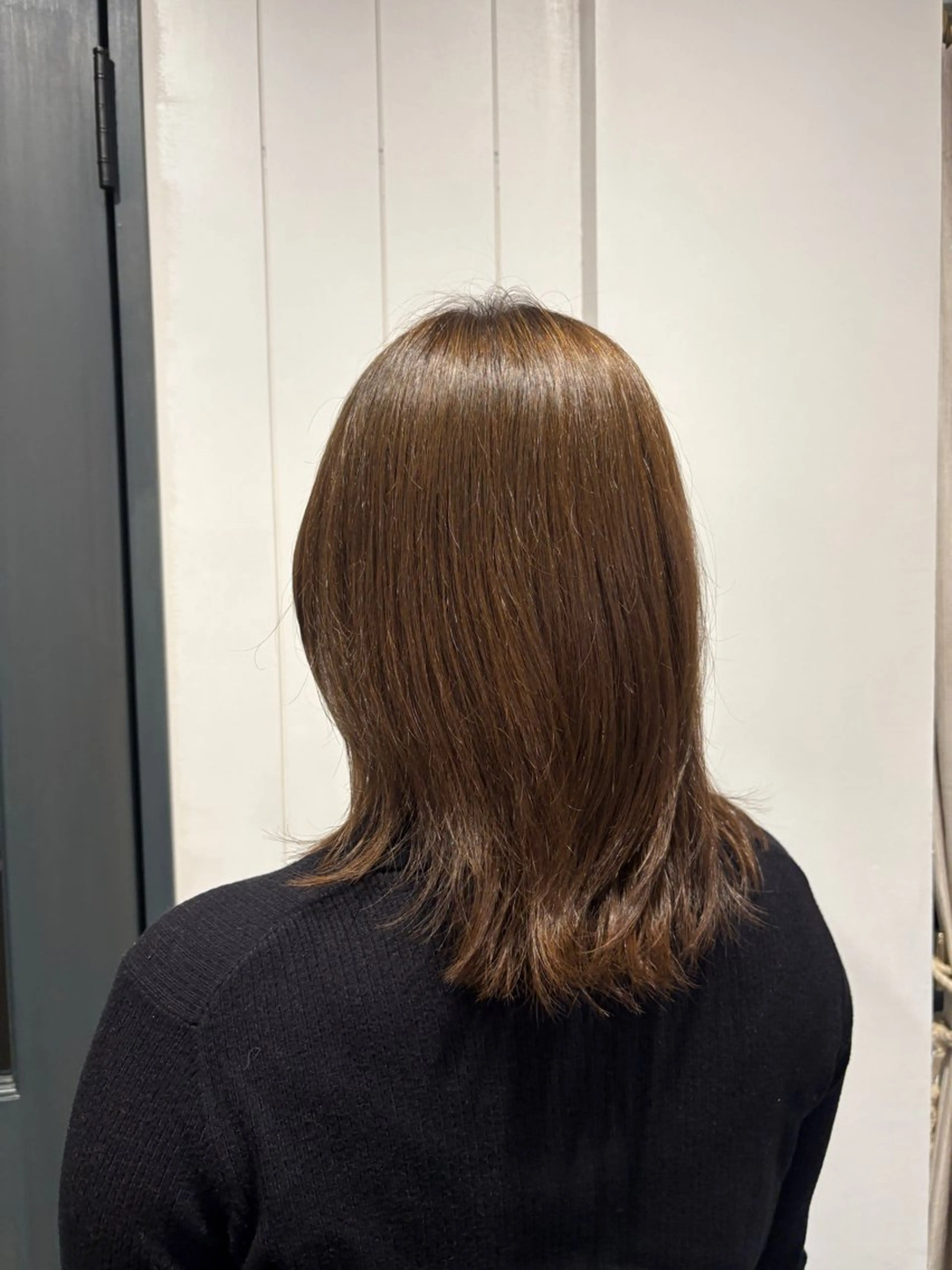 ミディアム り おのヘアスタイル