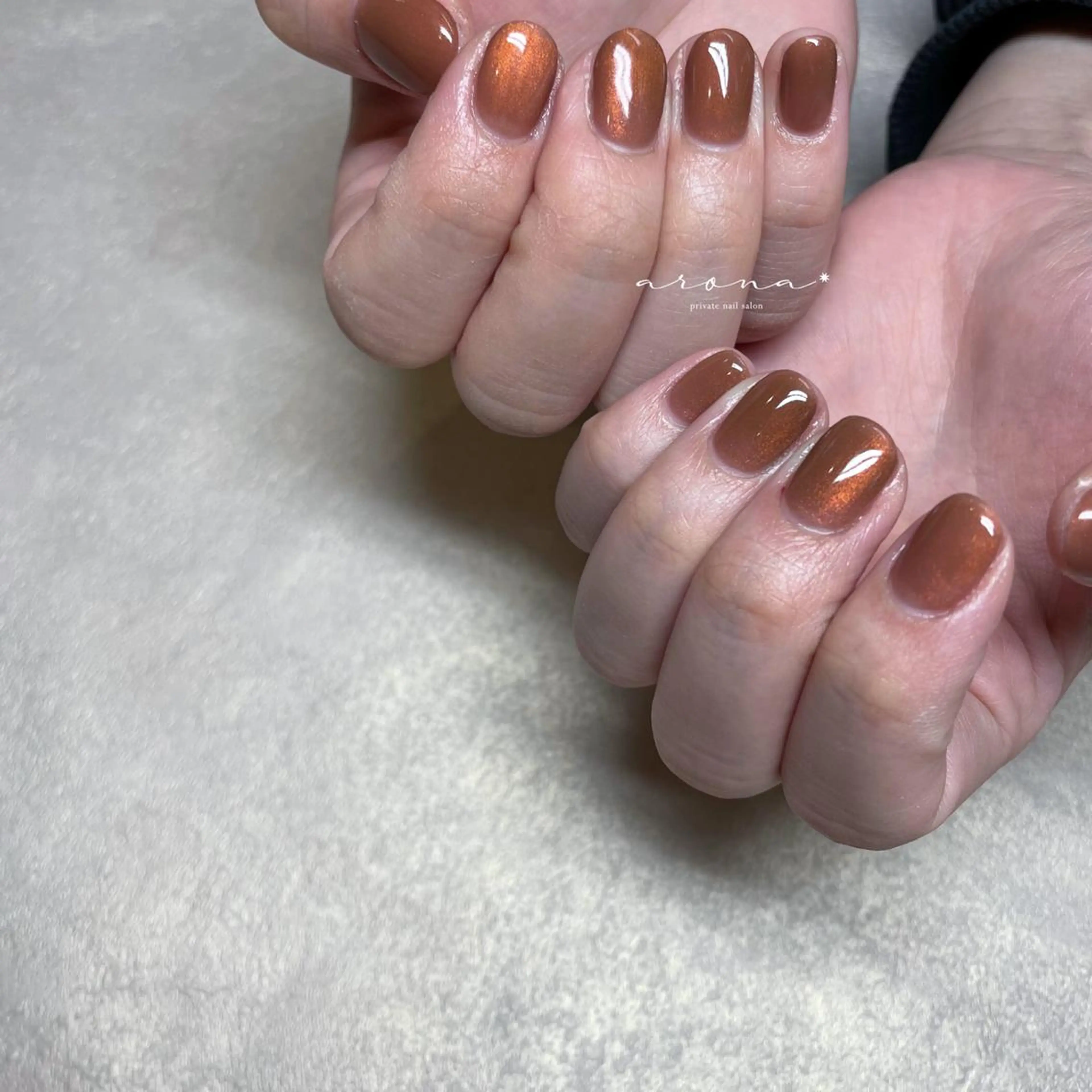 ネイル マグネットネイル ハンドネイル nail salon ✷aronaのネイルデザイン