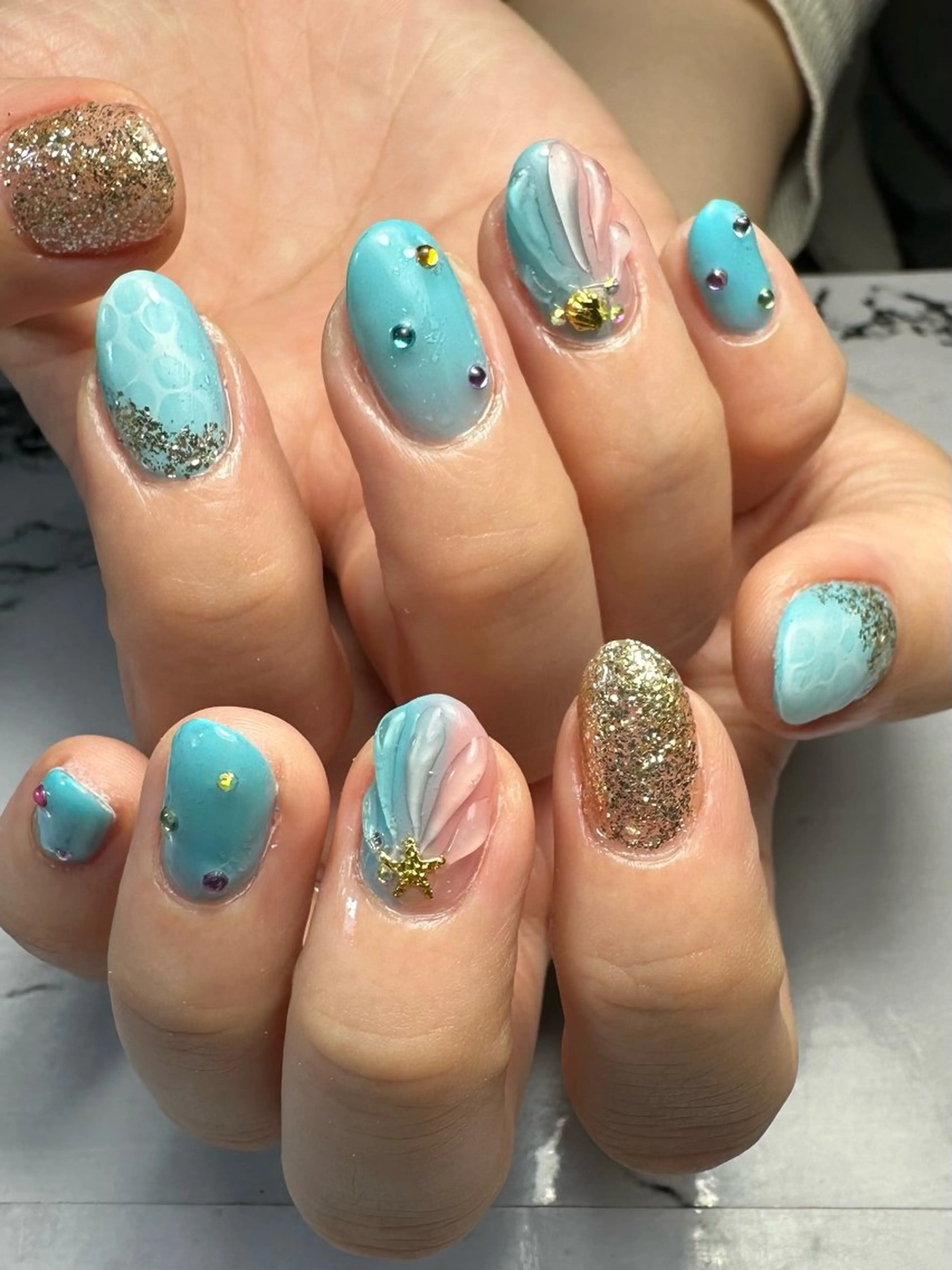 ネイル 新山 聖のネイルデザイン