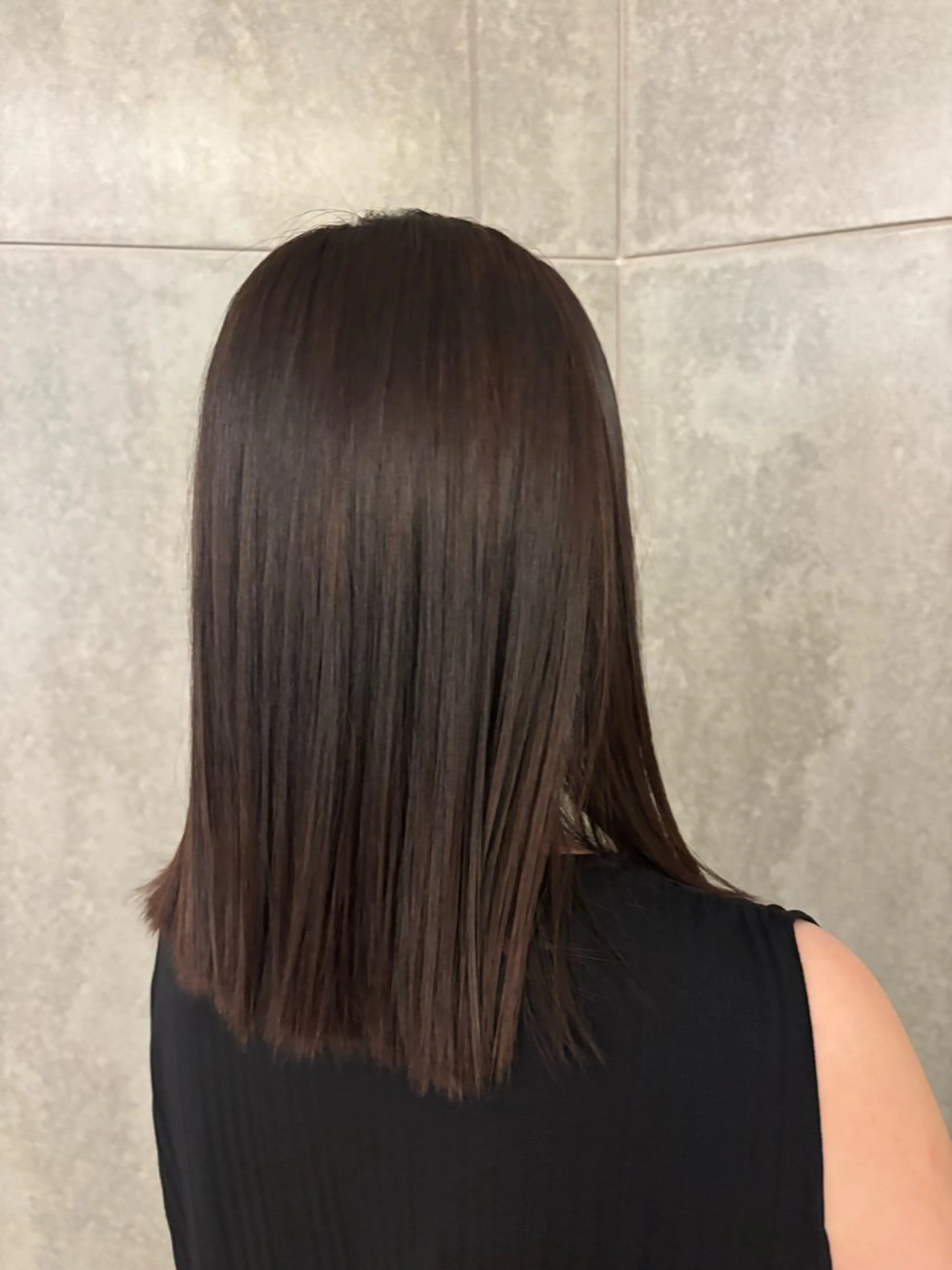 ロング カラー 常原 悠希のヘアスタイル