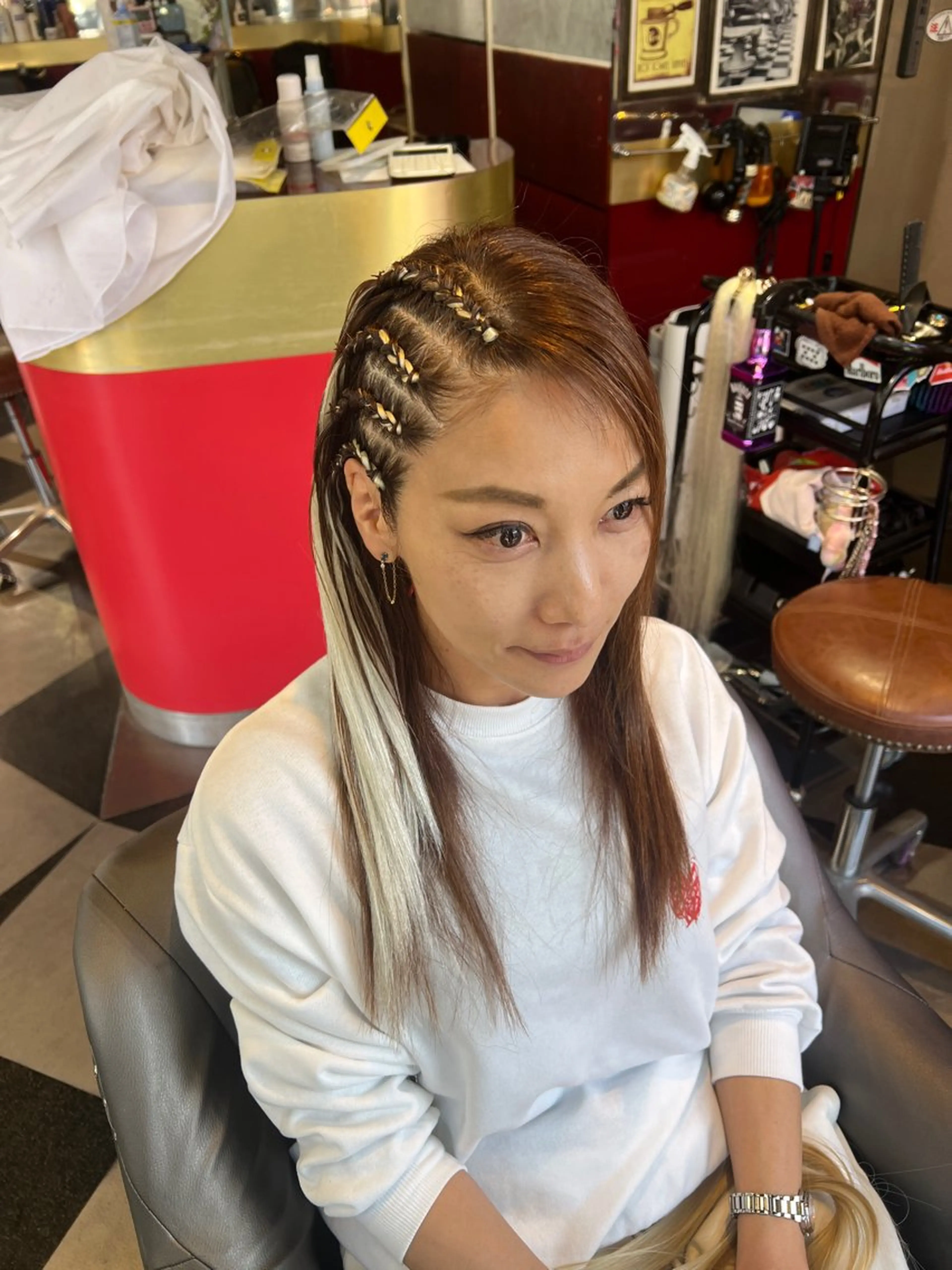 ヘアアレンジ ヘアセット 横浜ロングミディアム レイヤー/ 平林侑馬のヘアスタイル