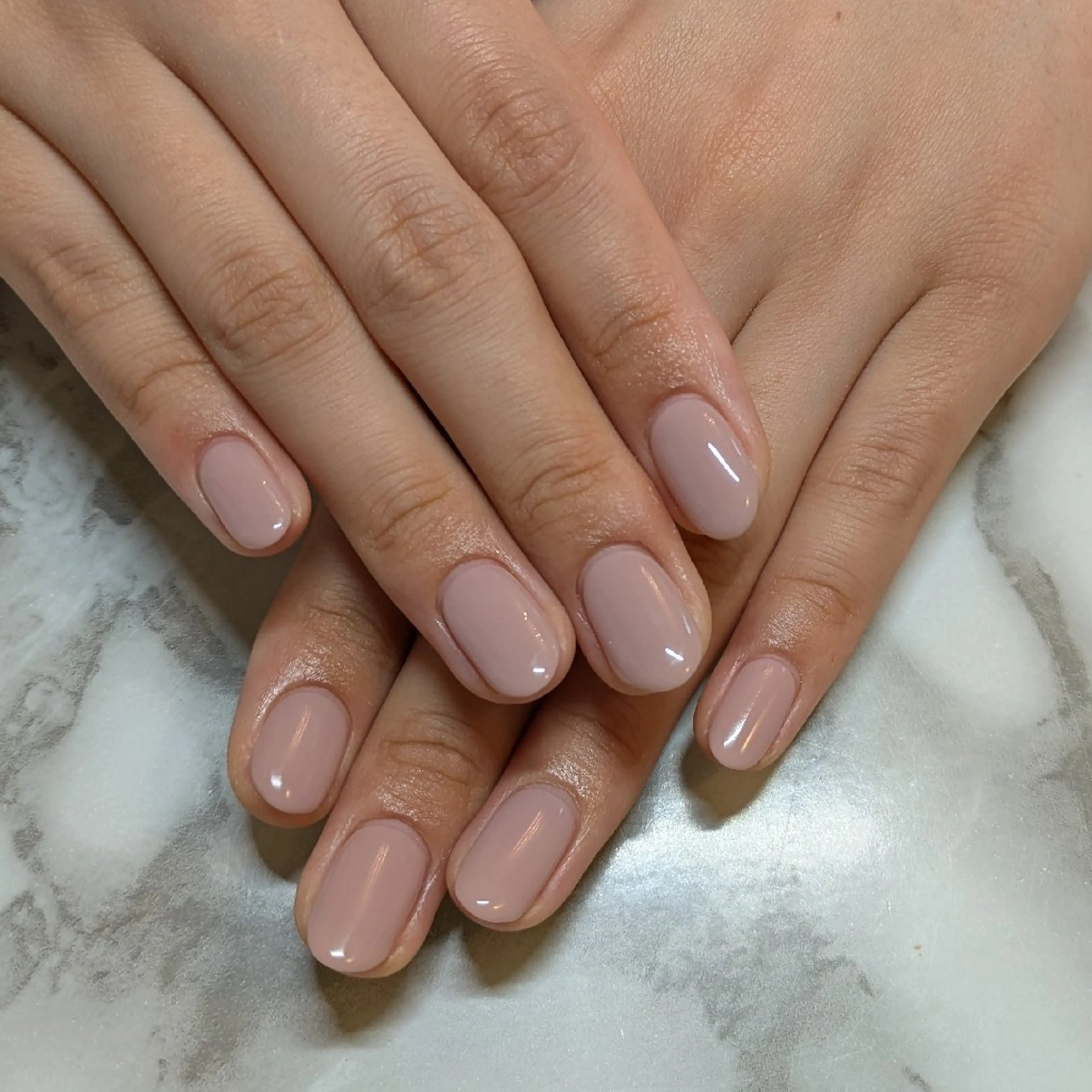 ネイル ワンカラーネイル ジェヌインネイル 河内のネイルデザイン