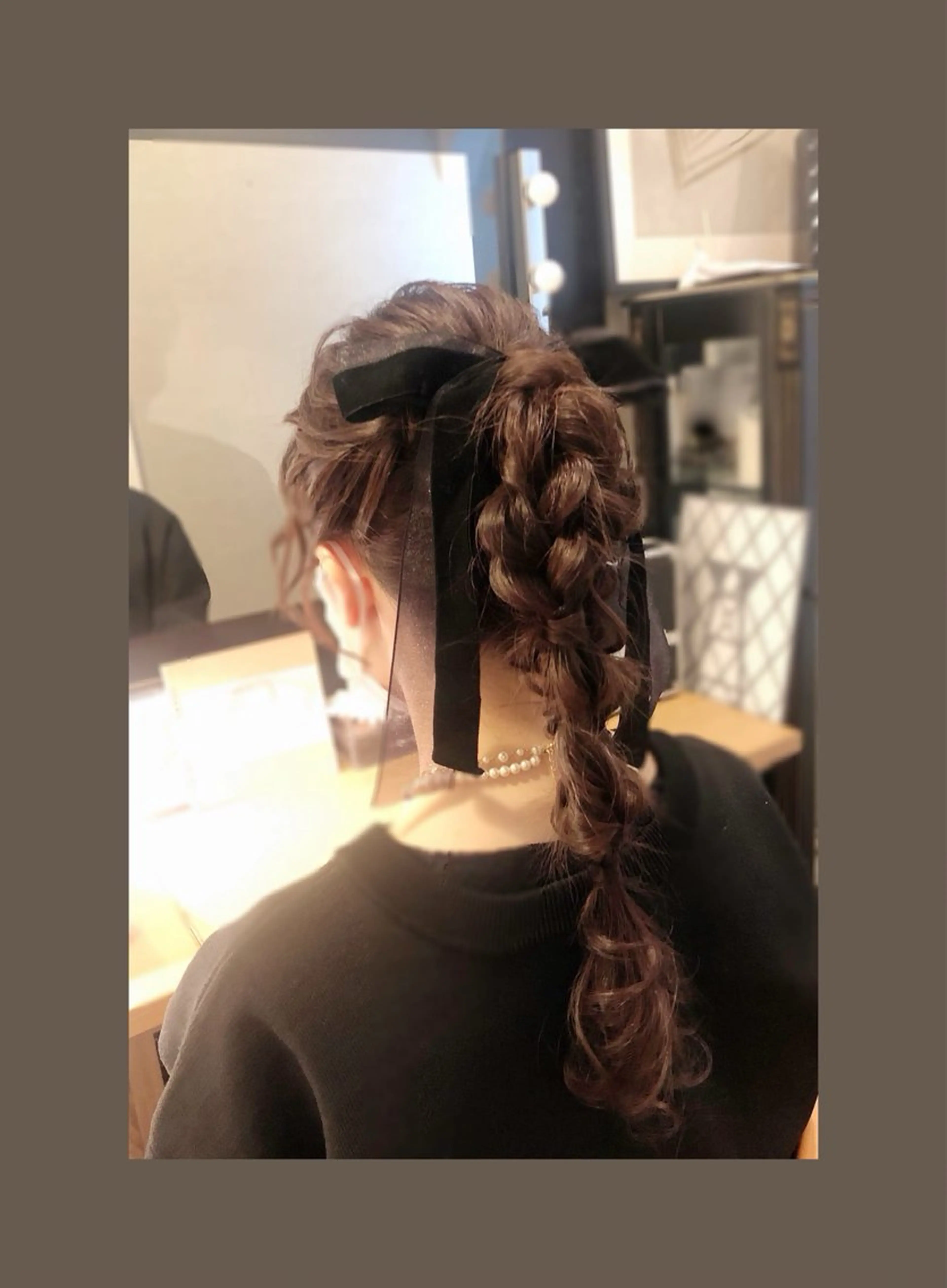 ロング ヘアセット 札幌円山ヘアメイク/ バーガスのエステ・リラクイメージ