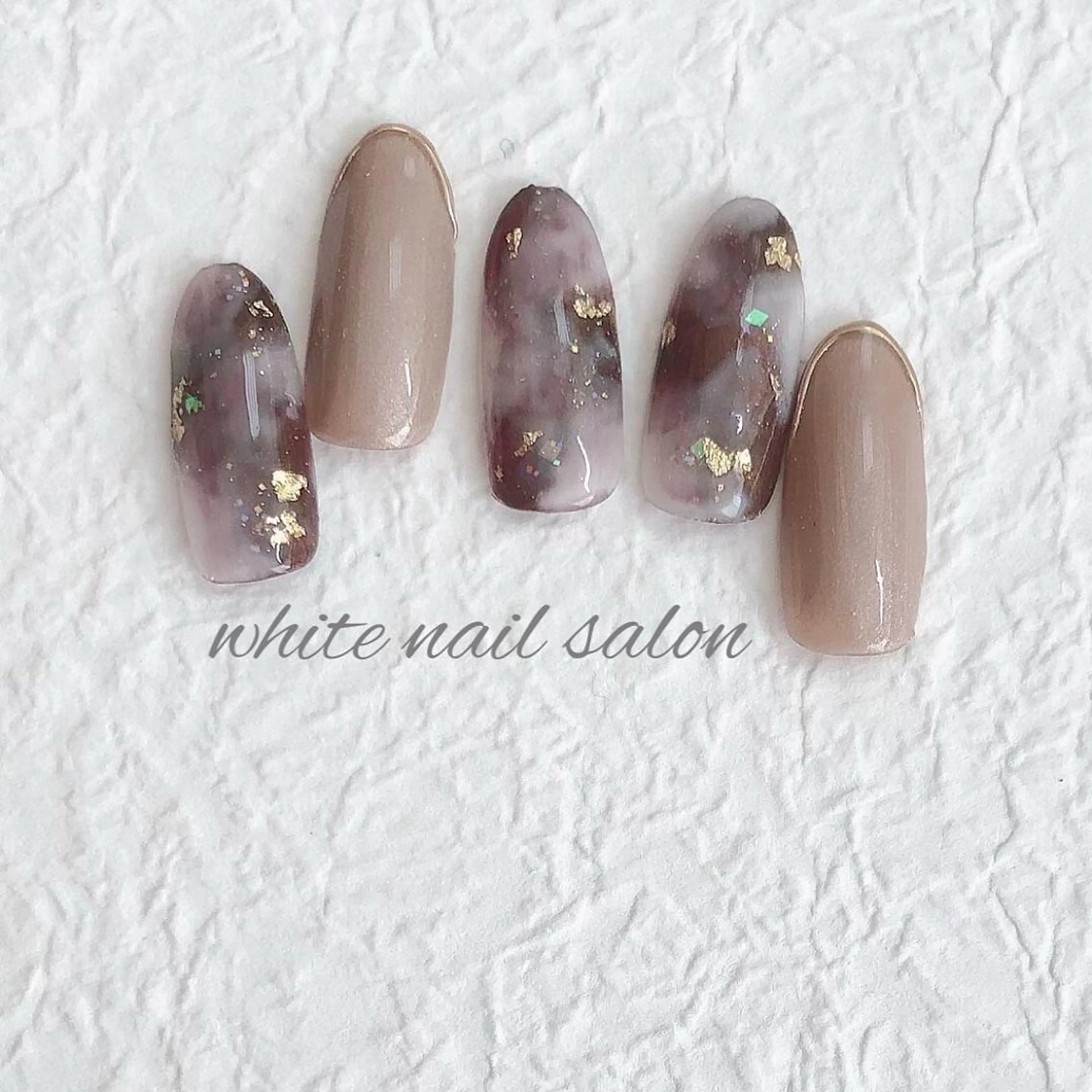ネイル ジェルネイル ハードジェル 持ち込み ソフトジェル ハンドネイル white nail salonのネイルデザイン