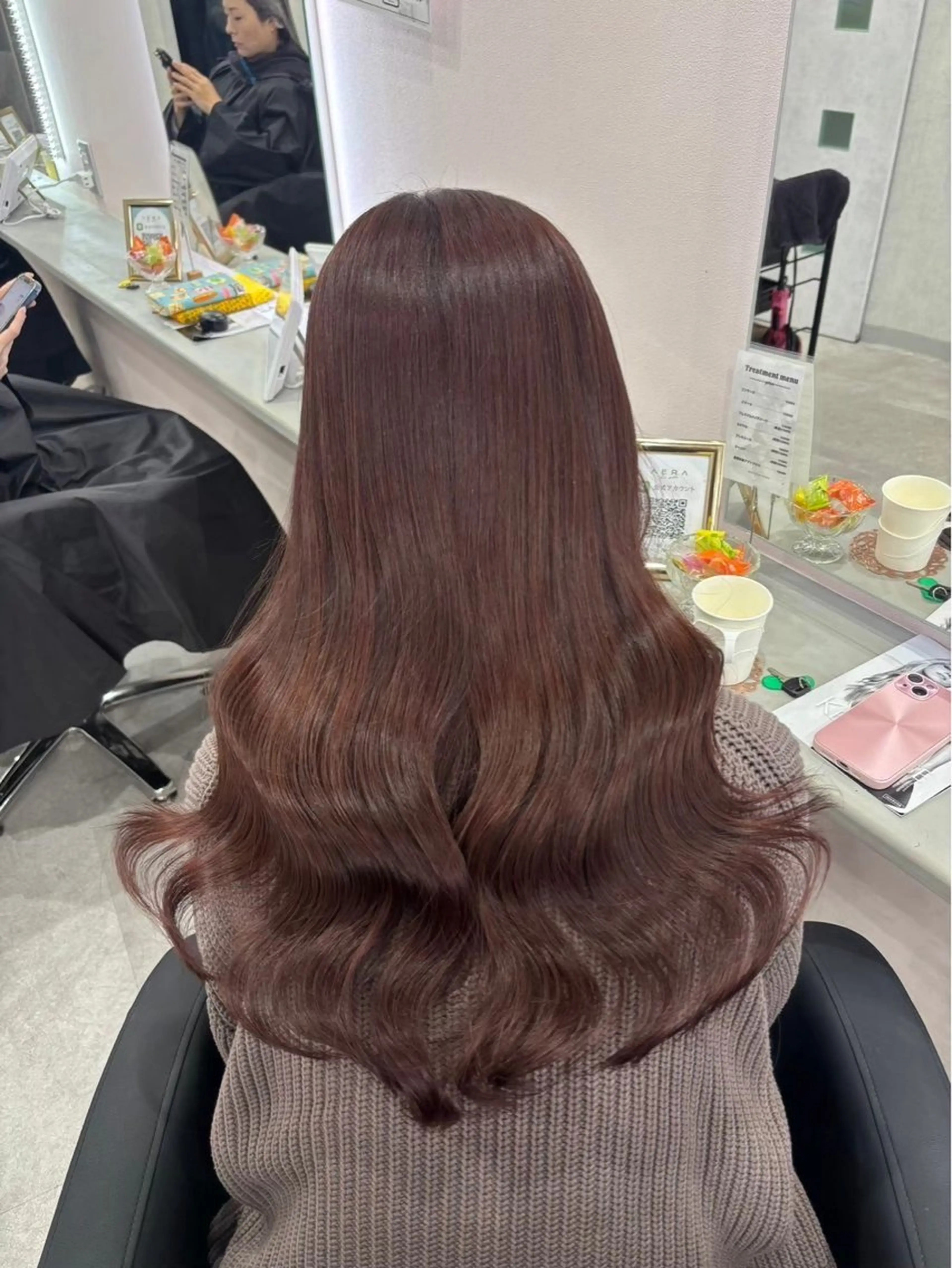 カラー ヘアカラー トリートメント 🎀pink×g irly💗るか🫧のヘアスタイル