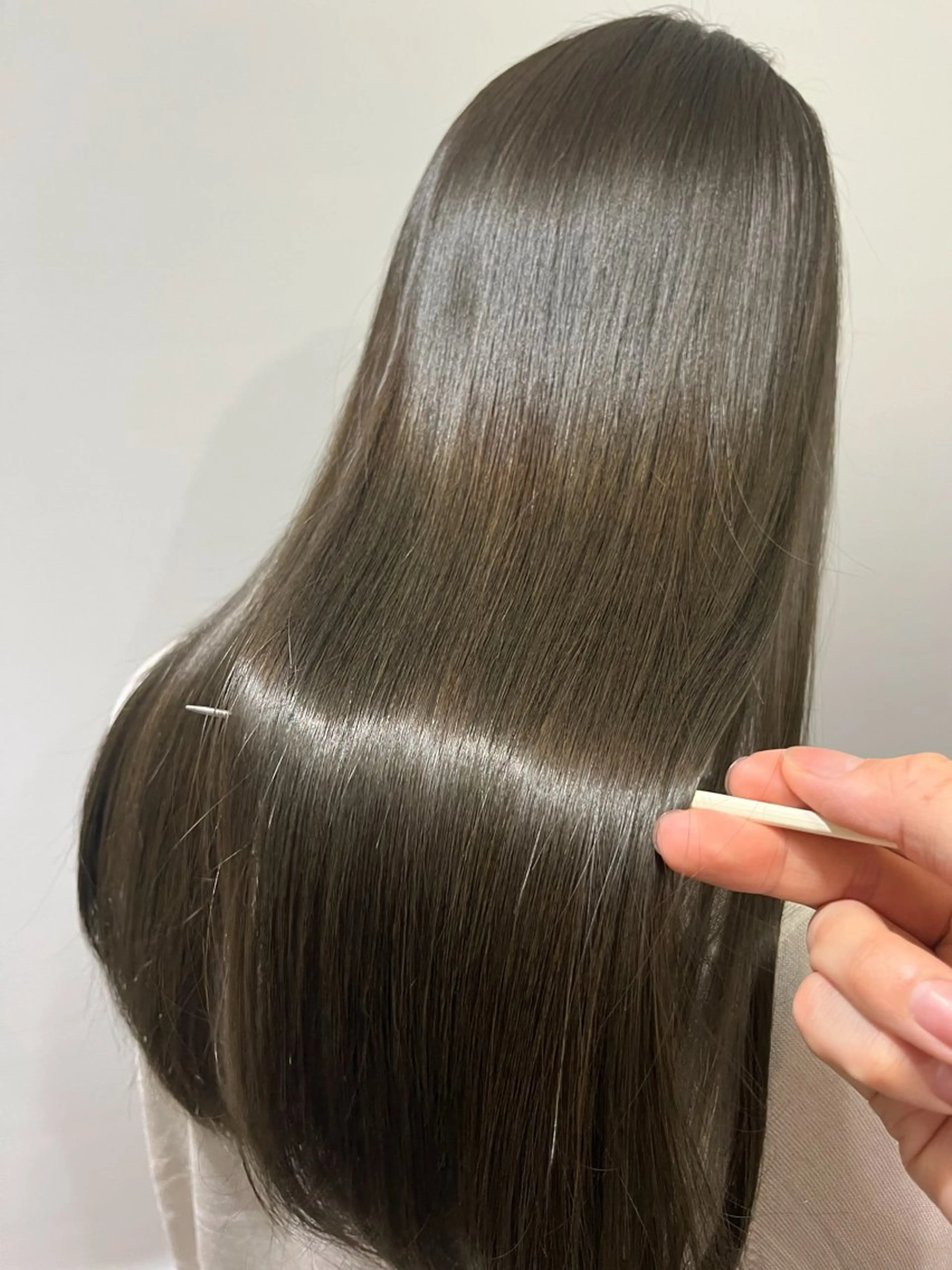 カット＋髪質改善ストレート＋トリートメントの写真