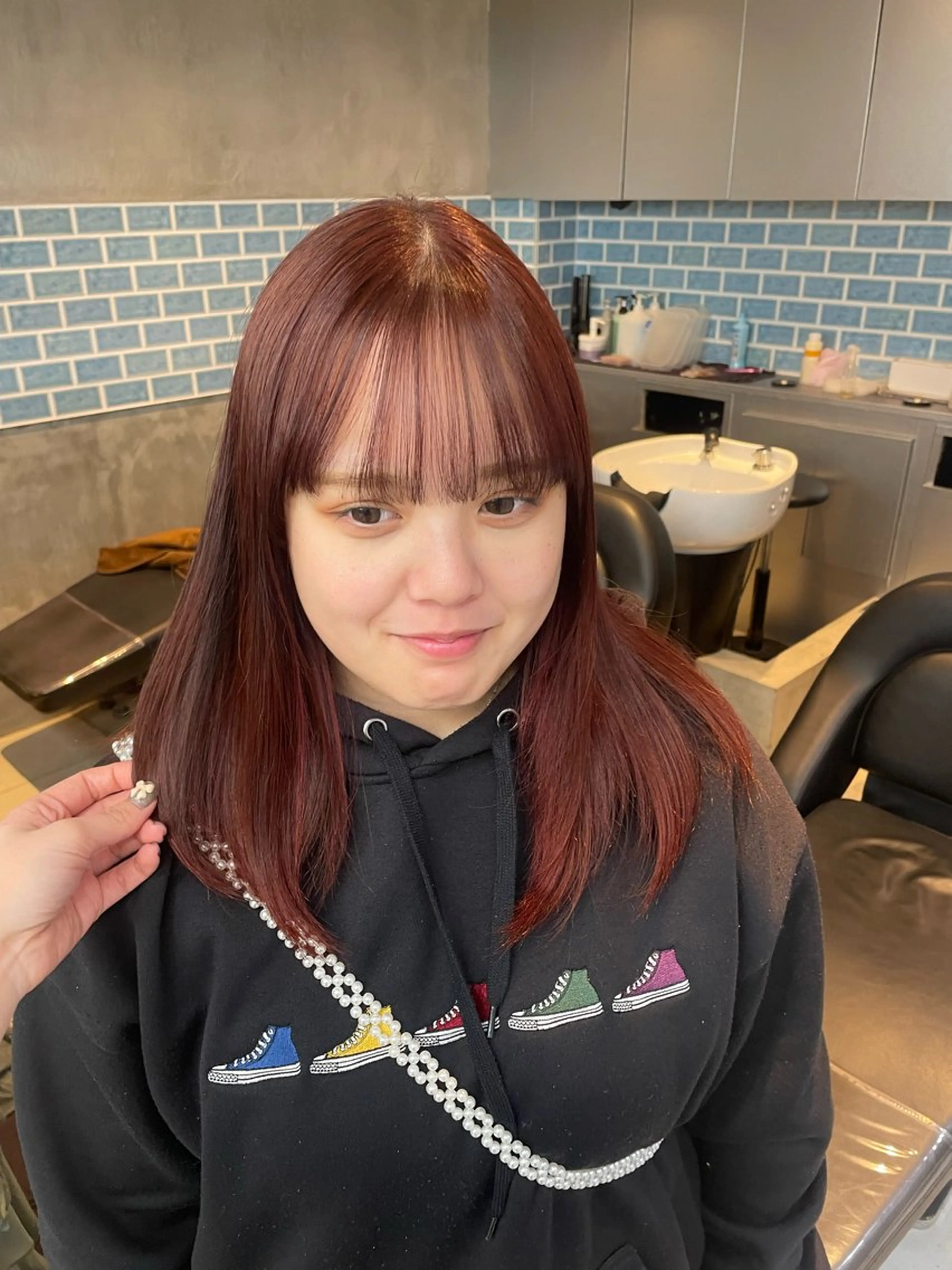 ミディアム 🫧ほのか /透明感カラー🫧のヘアスタイル