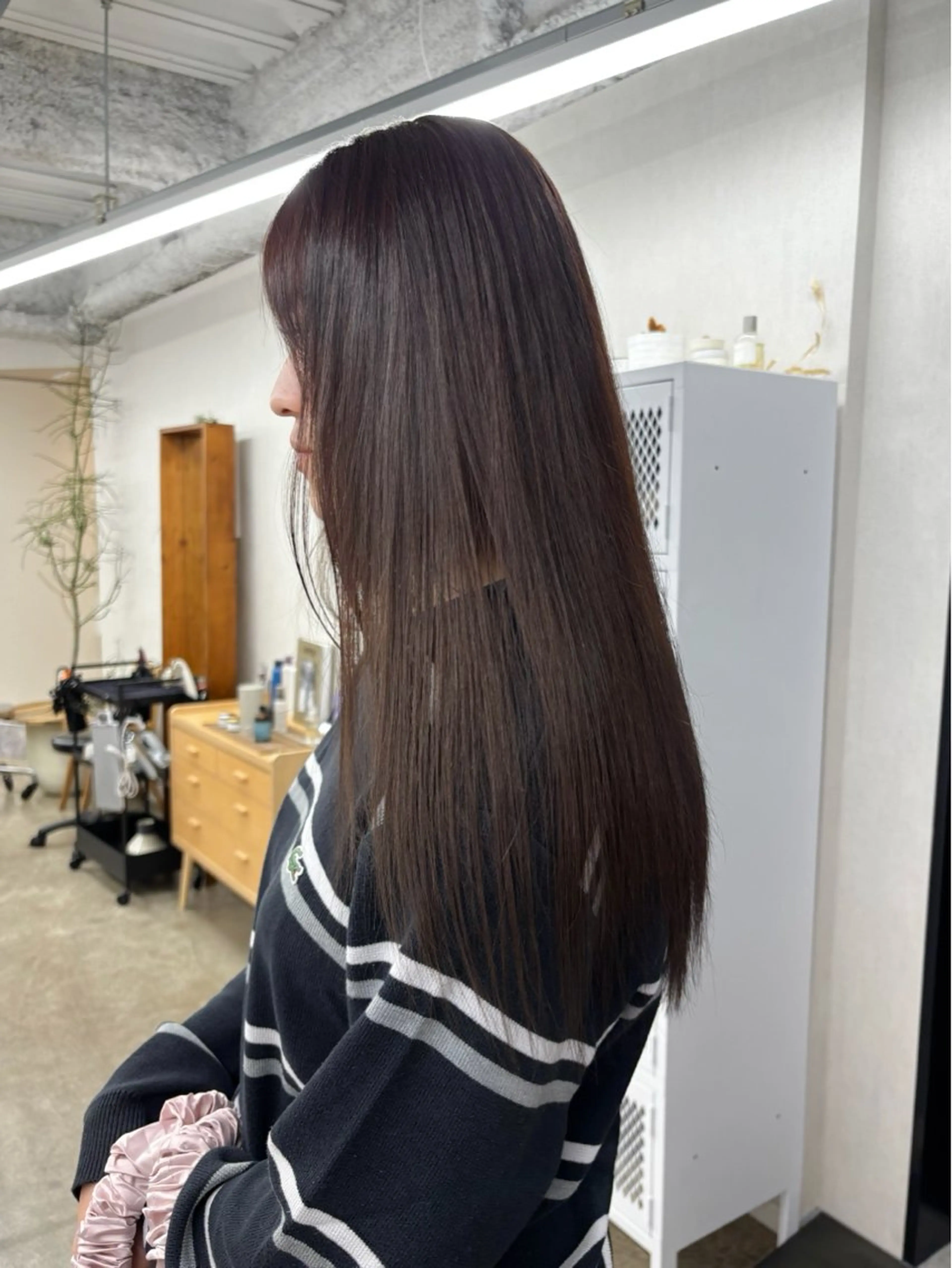 ロング カラー カット ヘアカラー Kiji所属・Kiji kannaのヘアスタイル