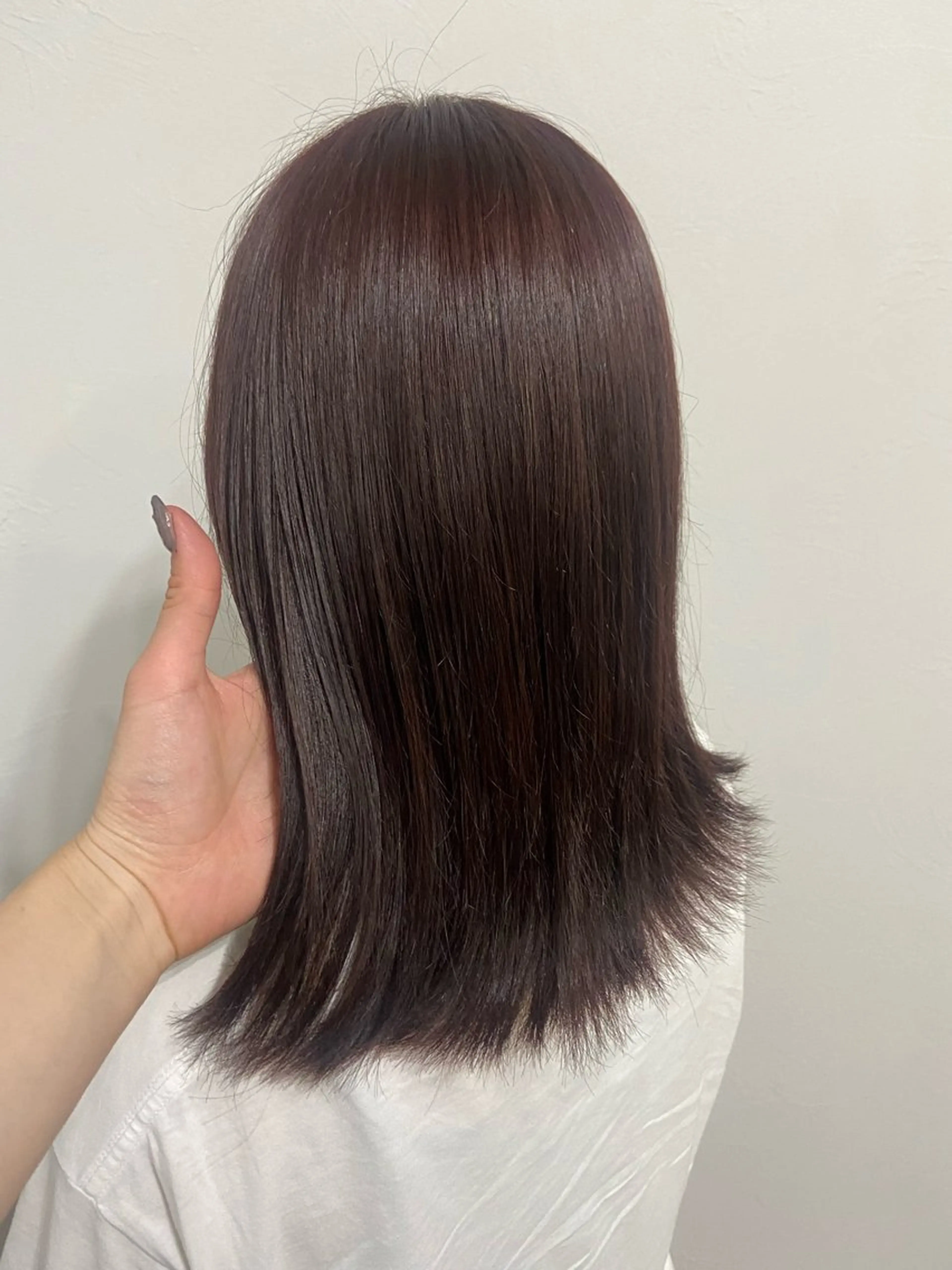 カラー 🍎韓国カラー licoris寛菜のヘアスタイル