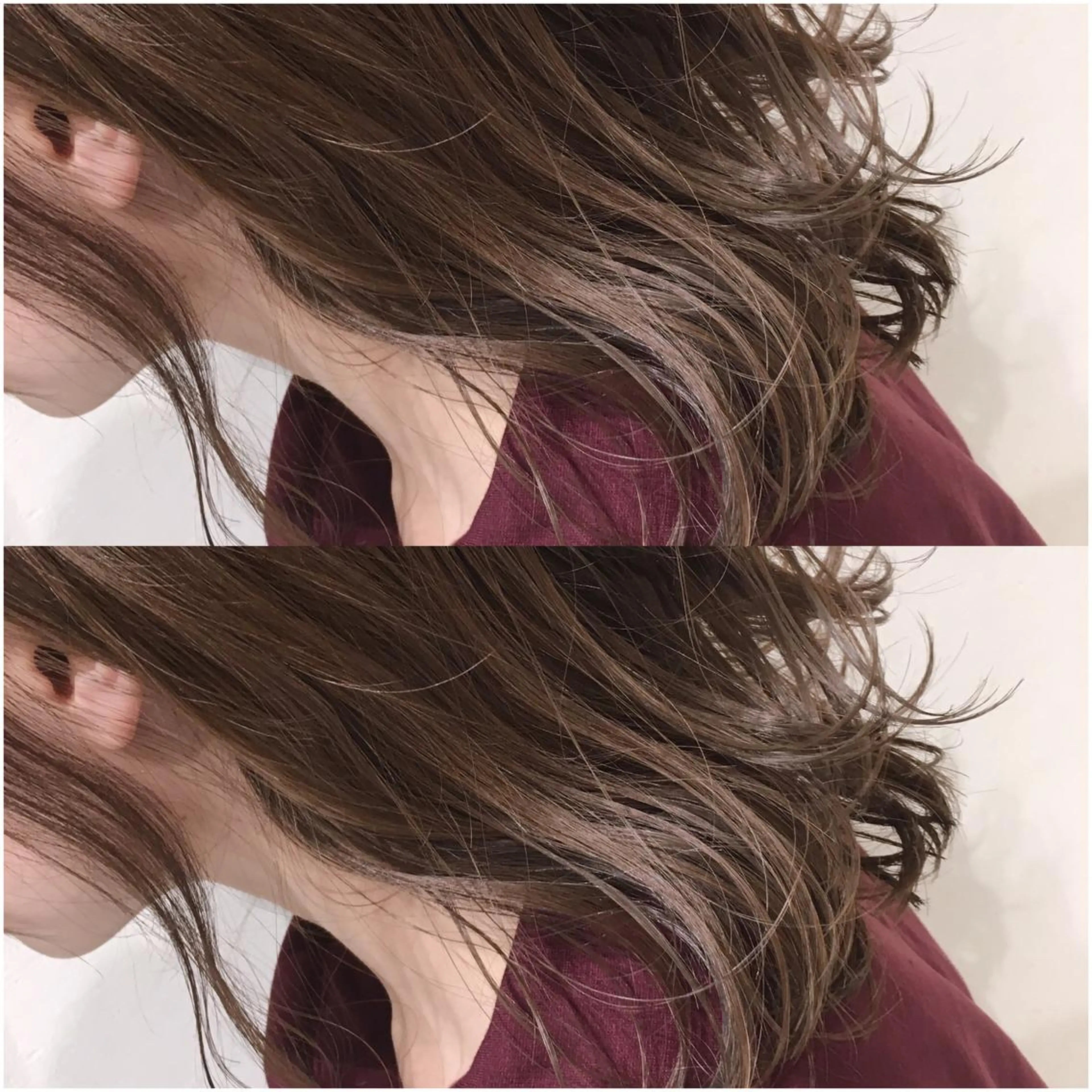 ミディアム カラー アッシュ ベージュカラー 透明感カラー イルミナカラー 外国人風カラー circus by KENJE 町田店のヘアスタイル