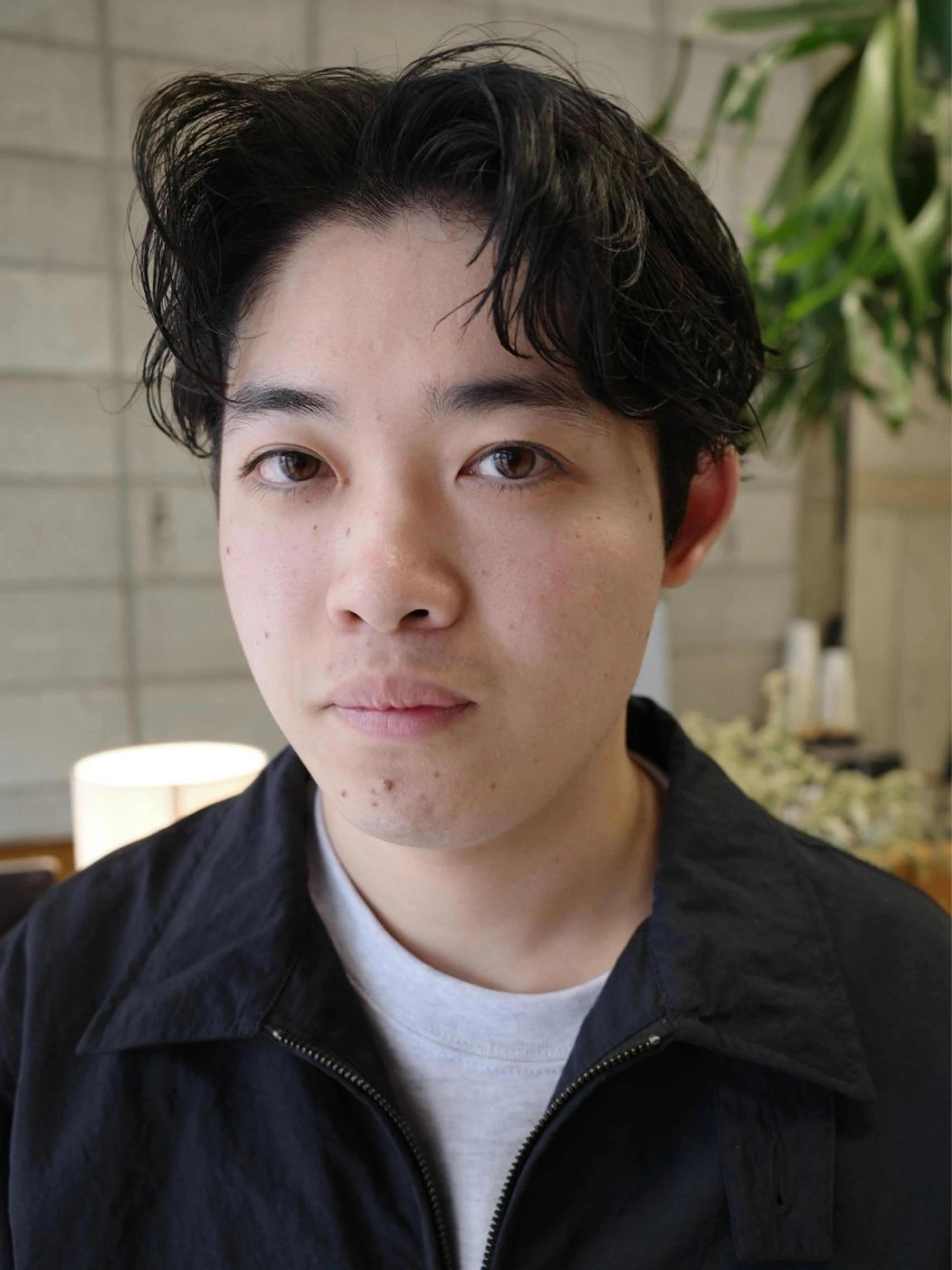 ショート パーマ メンズ カット パーマ パーマ/メンズ/ 鮫島竜海のヘアスタイル