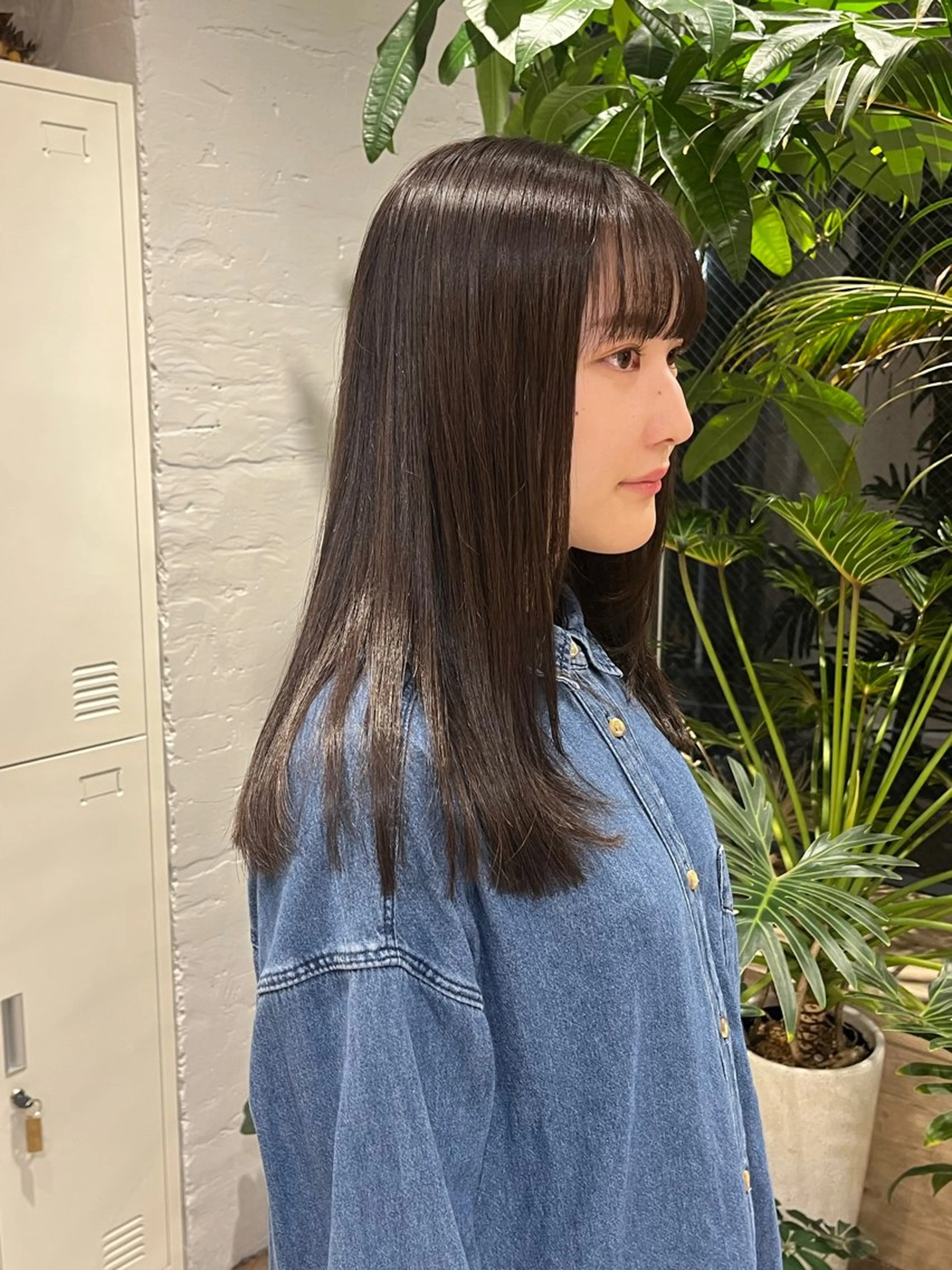 ロング カラー カット ヘアカラー 🦖ミニボブ/ボブ /MOEKA🦕のヘアスタイル