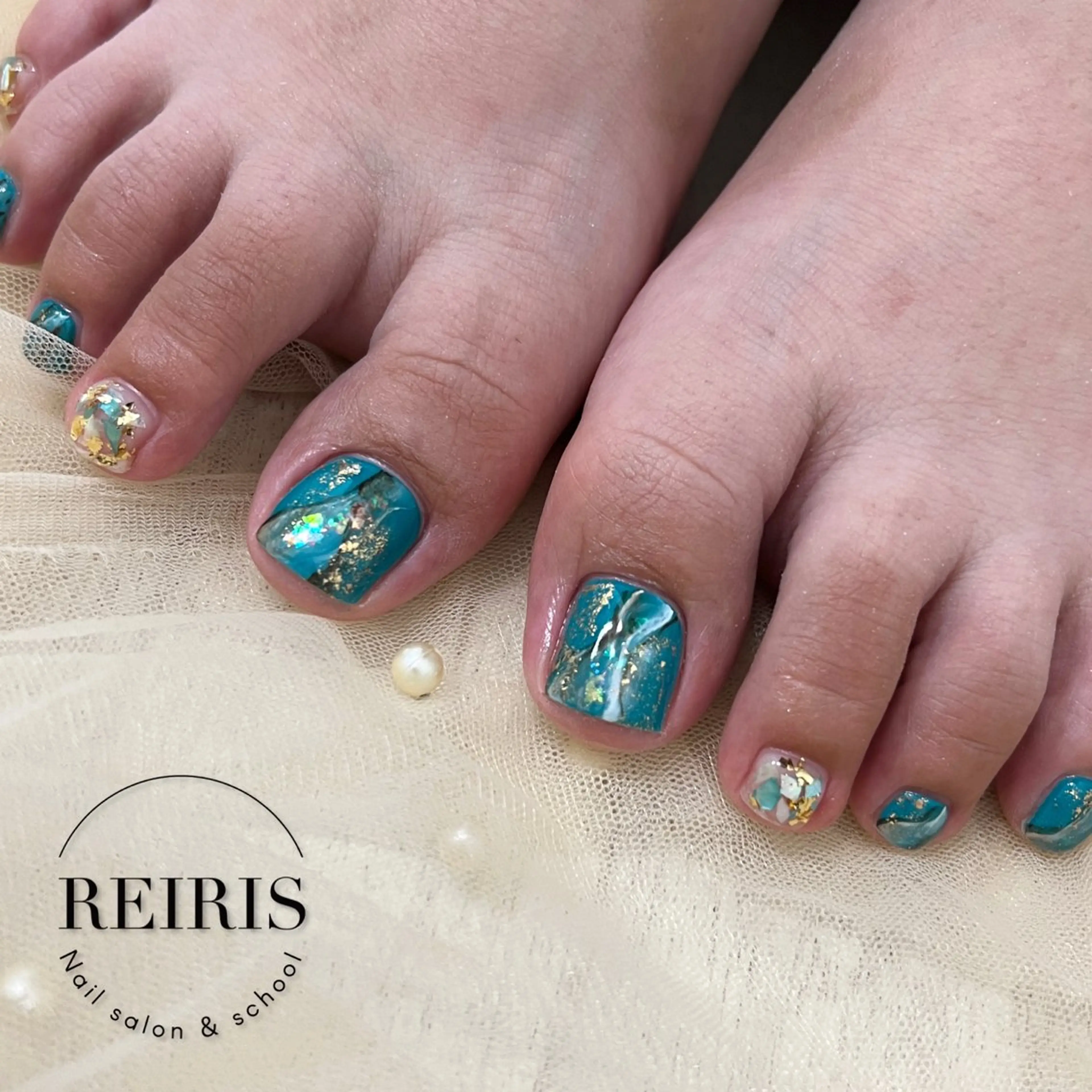 ネイル フットネイル Nail salon REIRISのネイルデザイン