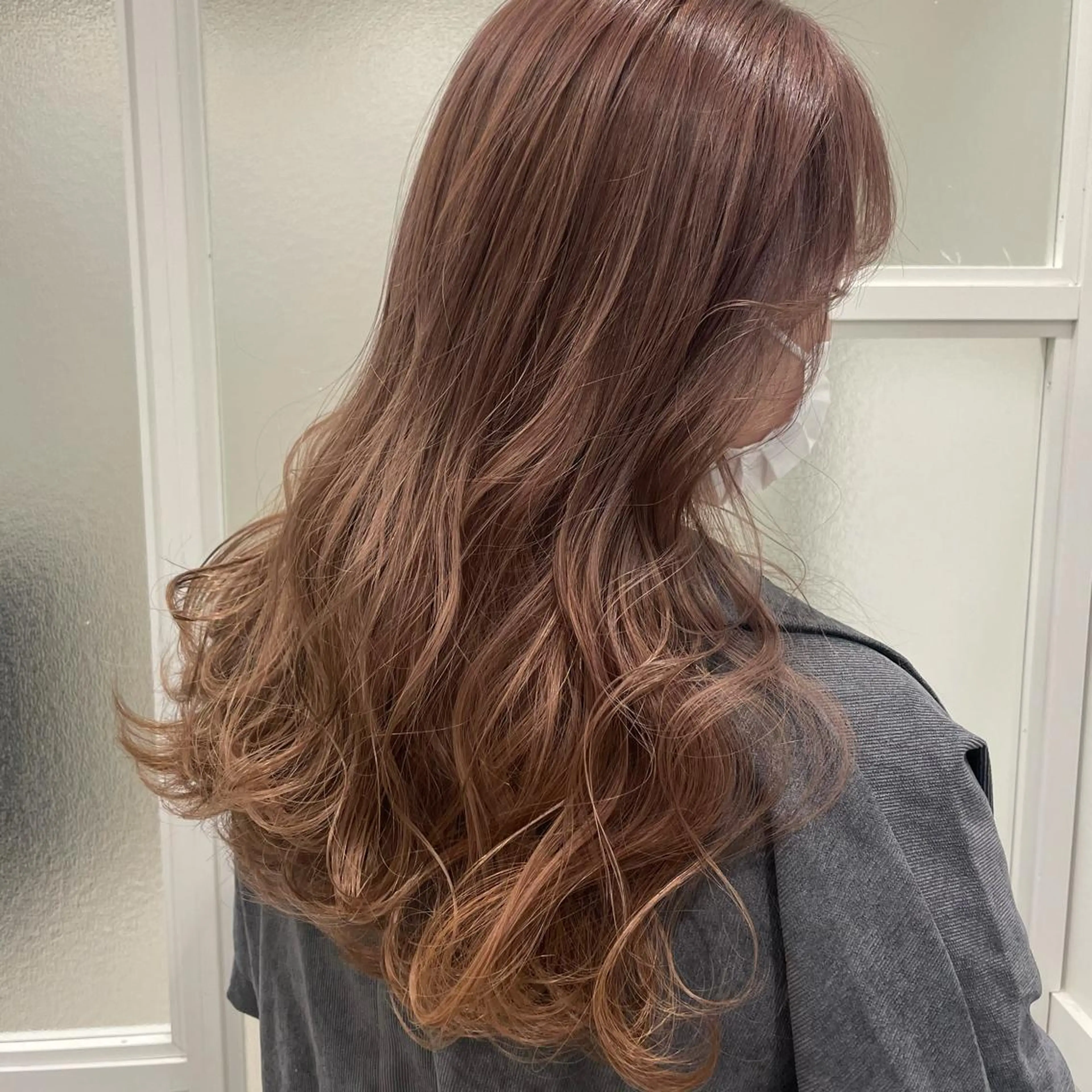 ロング カラー ヘアカラー Rene'所属・当日予約⭕️ yuriのヘアスタイル