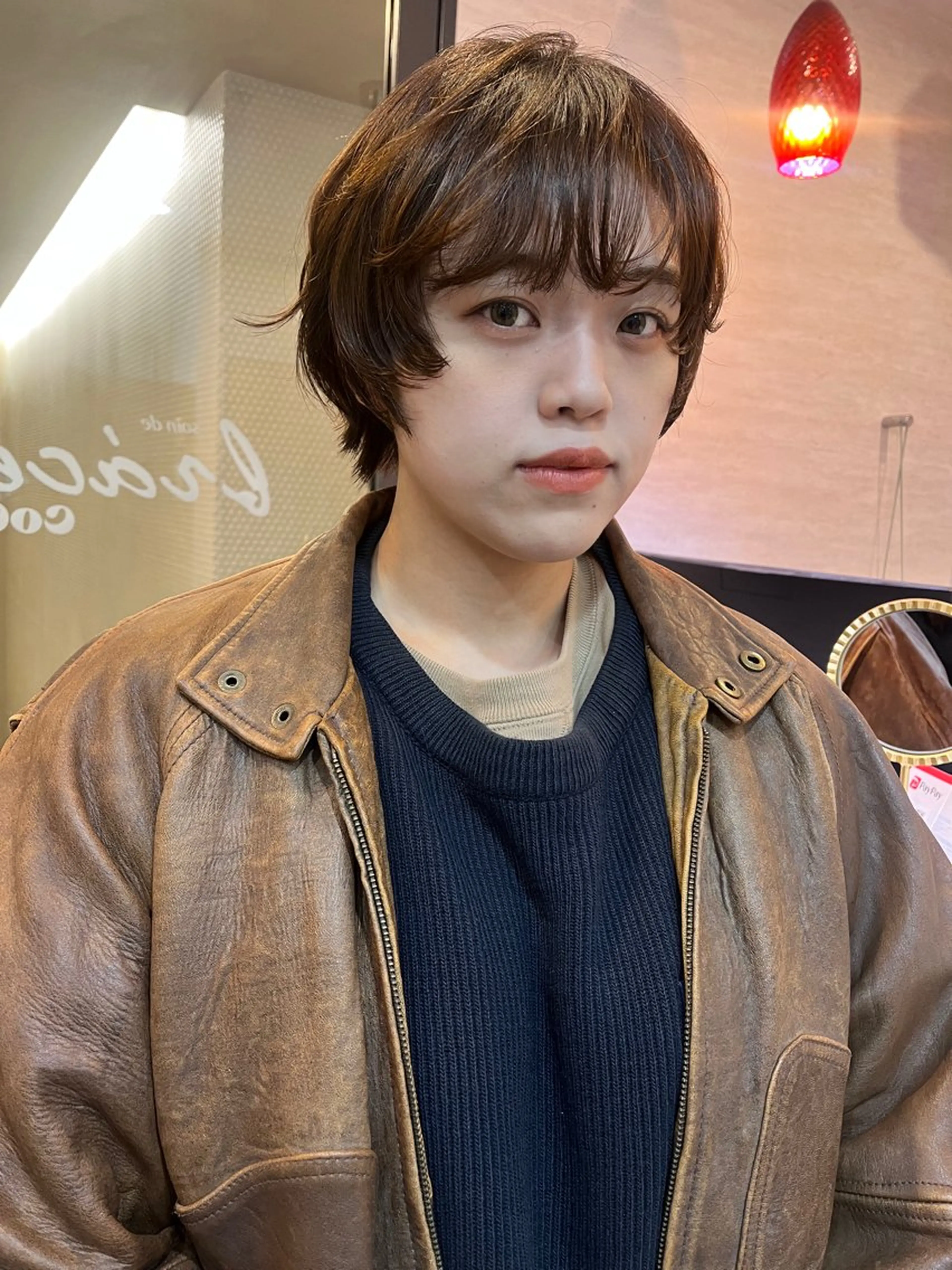 ショート ショートヘア ウルフカット カット トリートメント レイヤー/暖色/ 髪質改善/永礼芳果のヘアスタイル