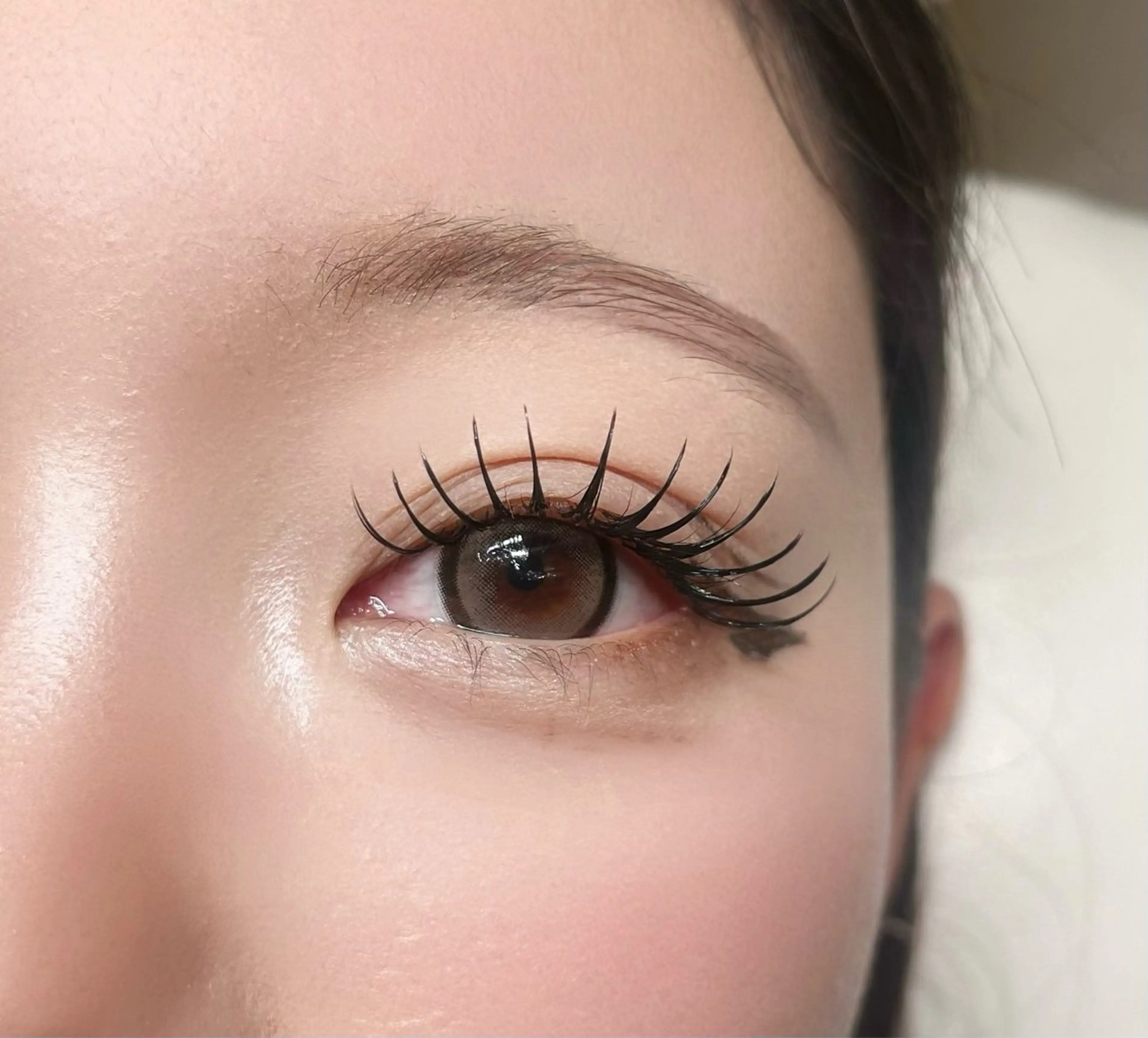 マツエク・マツパ CCカール Cカール 目尻長め マツエク ENNE LASH&BLOW所属・ENNE saiのマツエク・マツパデザイン