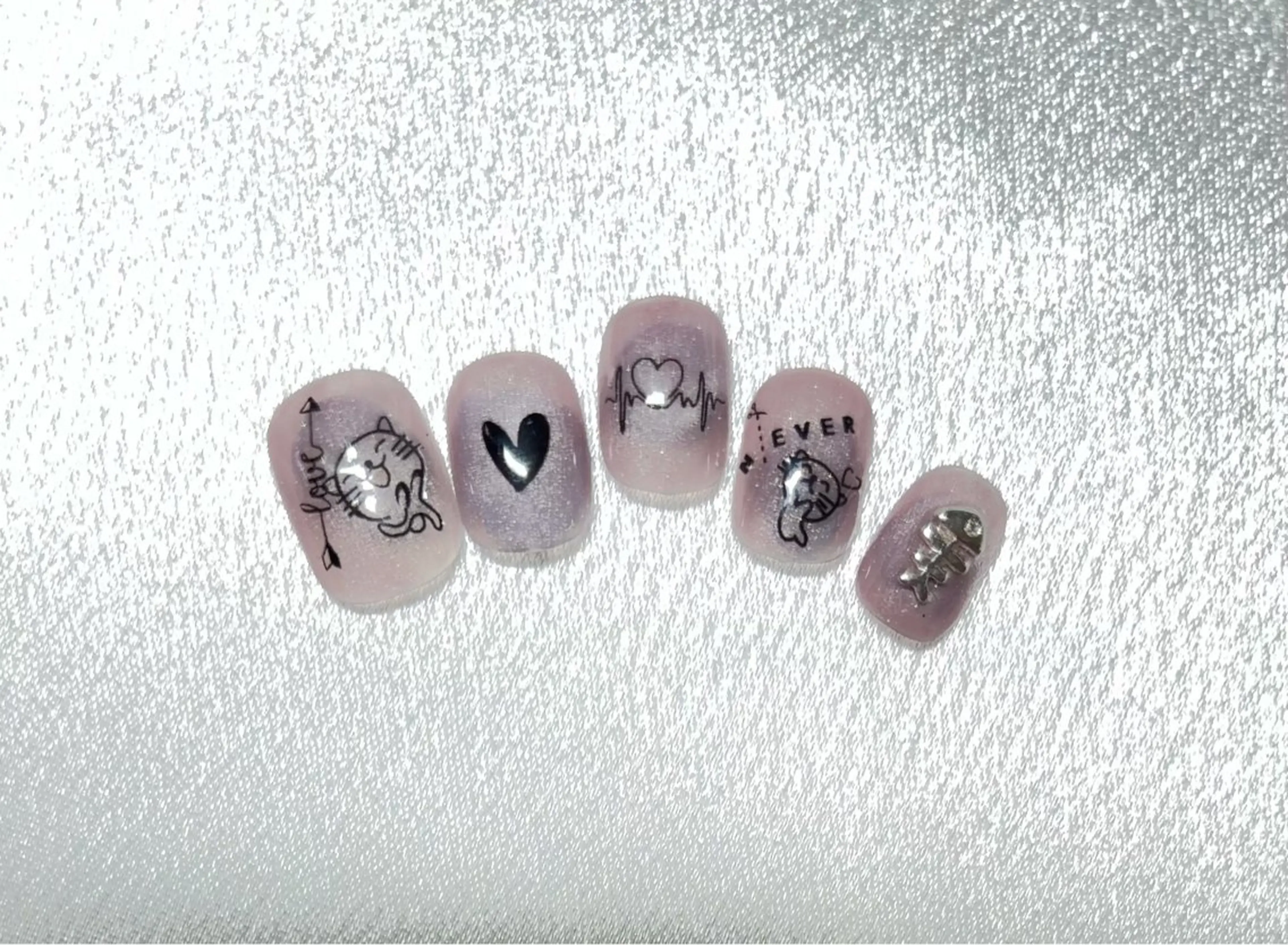 ワンカラーステッカー放題の写真