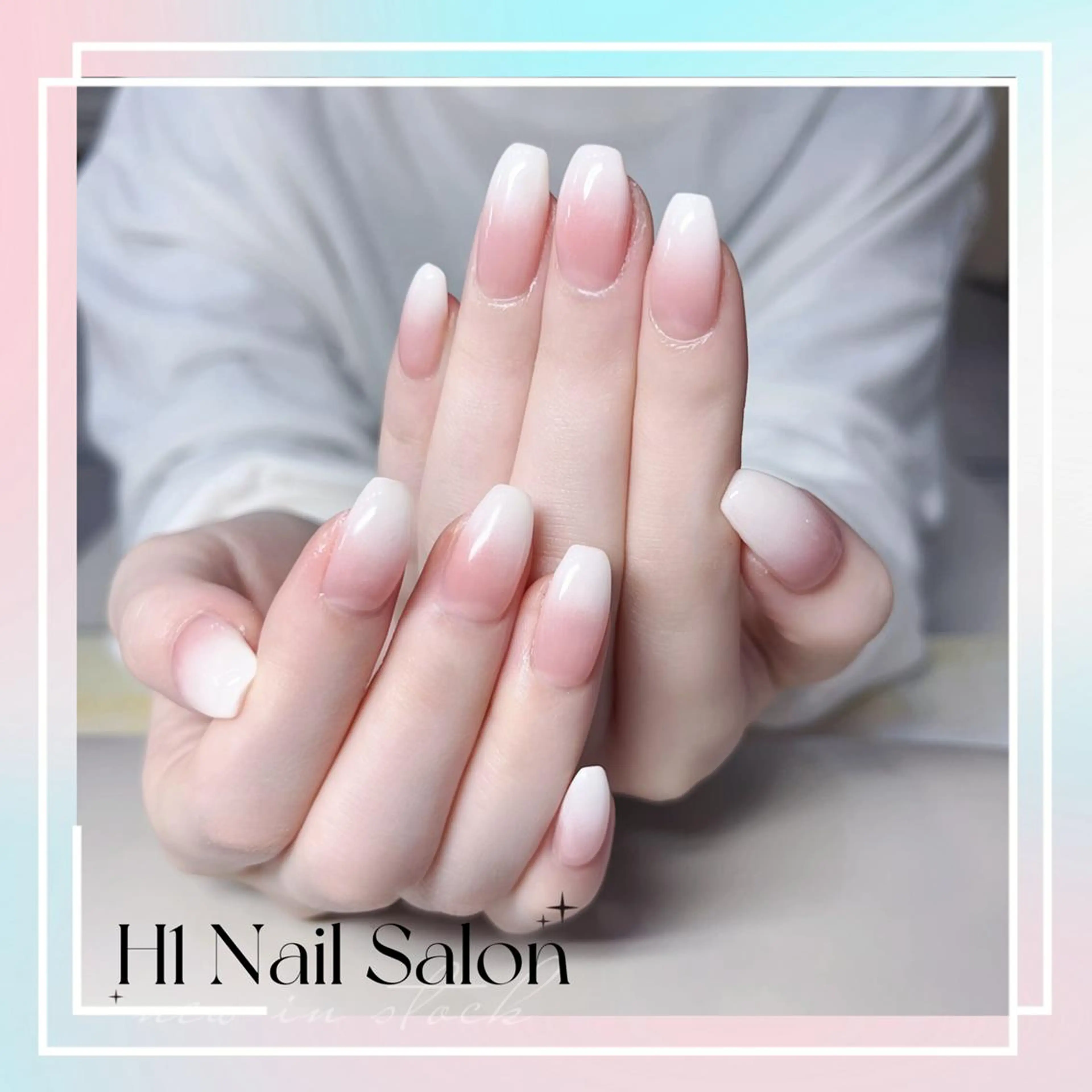 ミディアム Dioneネイル リリのネイルデザイン