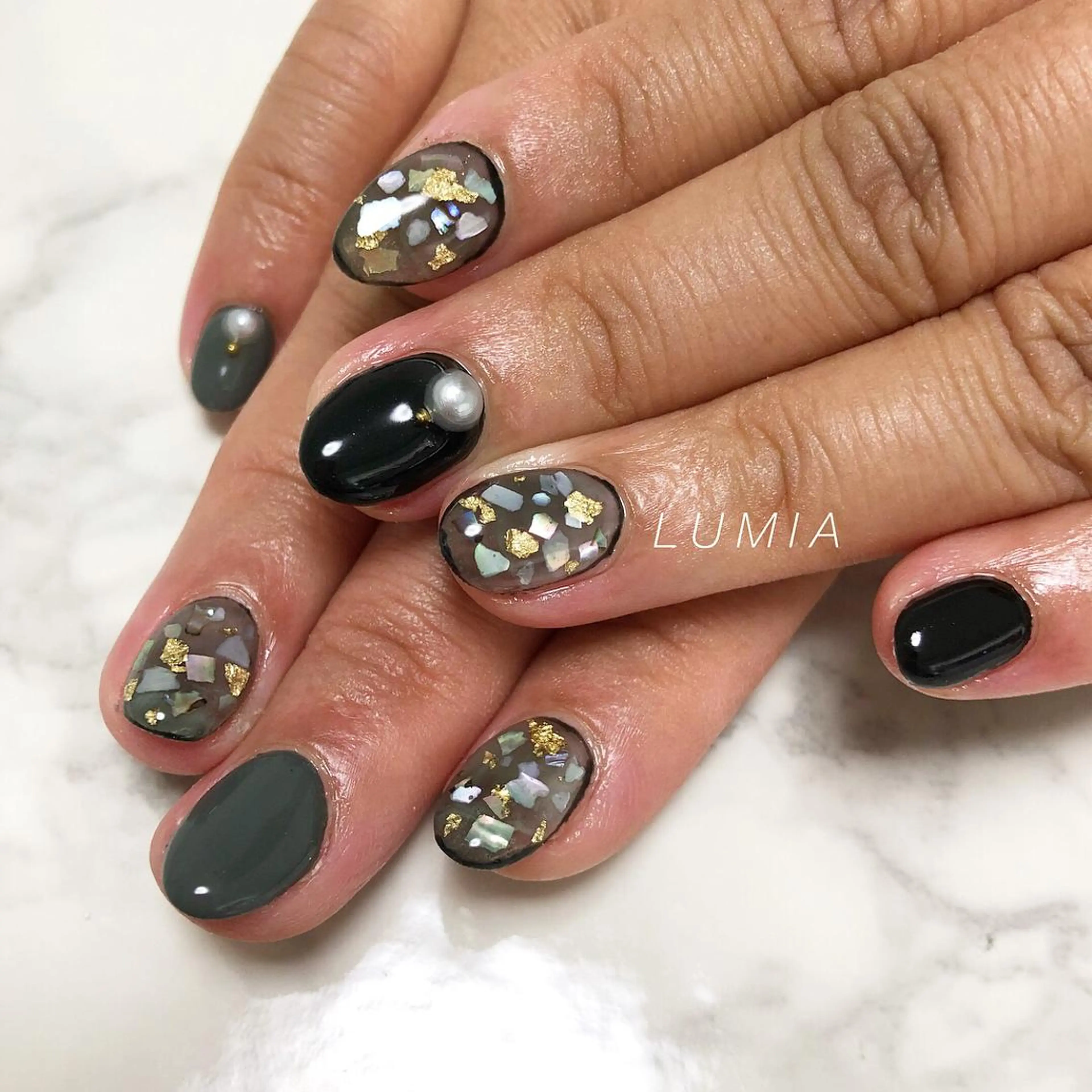 ネイル nail&eyelash Rine所属・Rine 放出 (リネ)のネイルデザイン