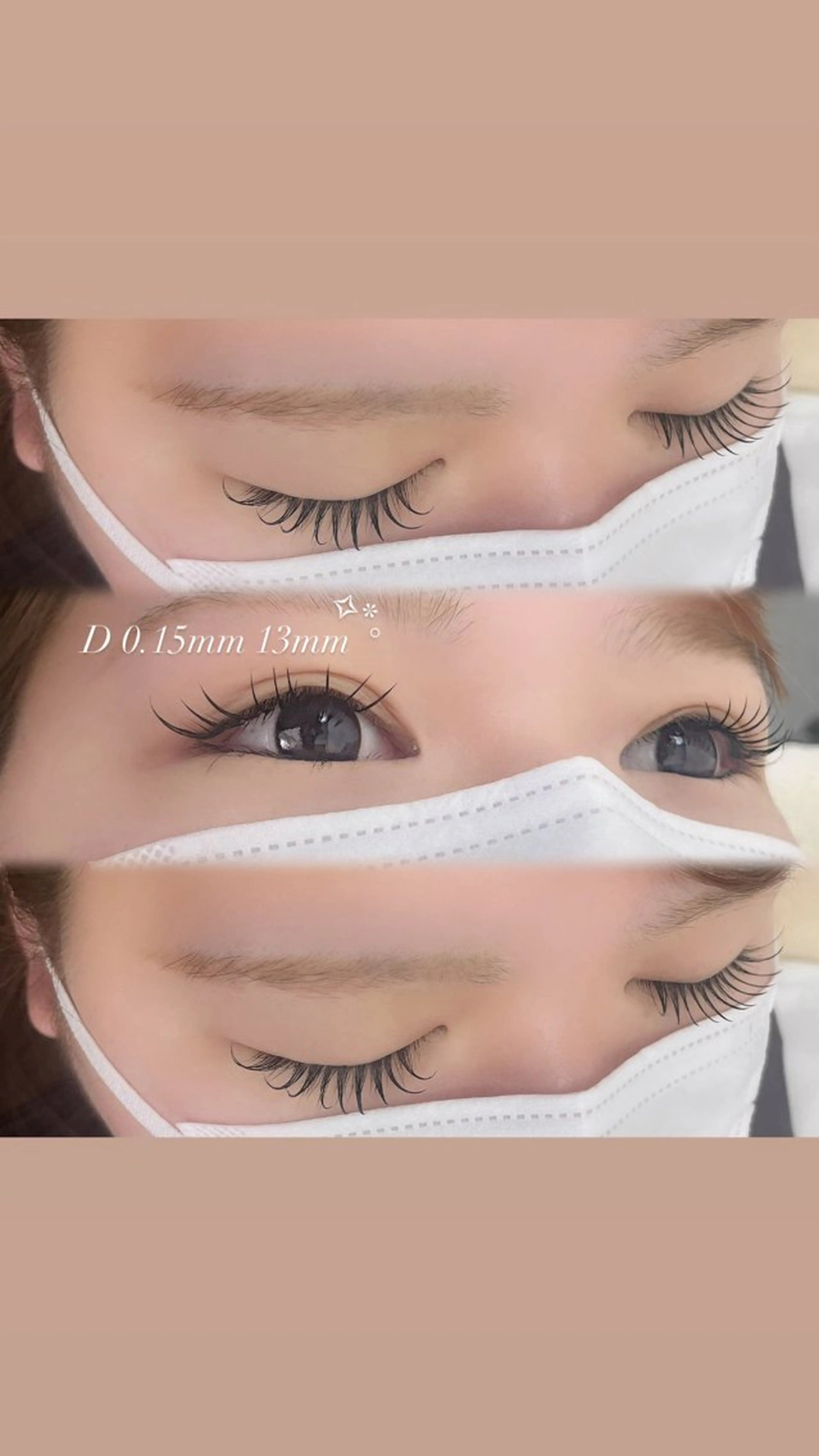 マツエク・マツパ Bianca大宮 ハルナೀ⋆⑅˚のマツエク・マツパデザイン