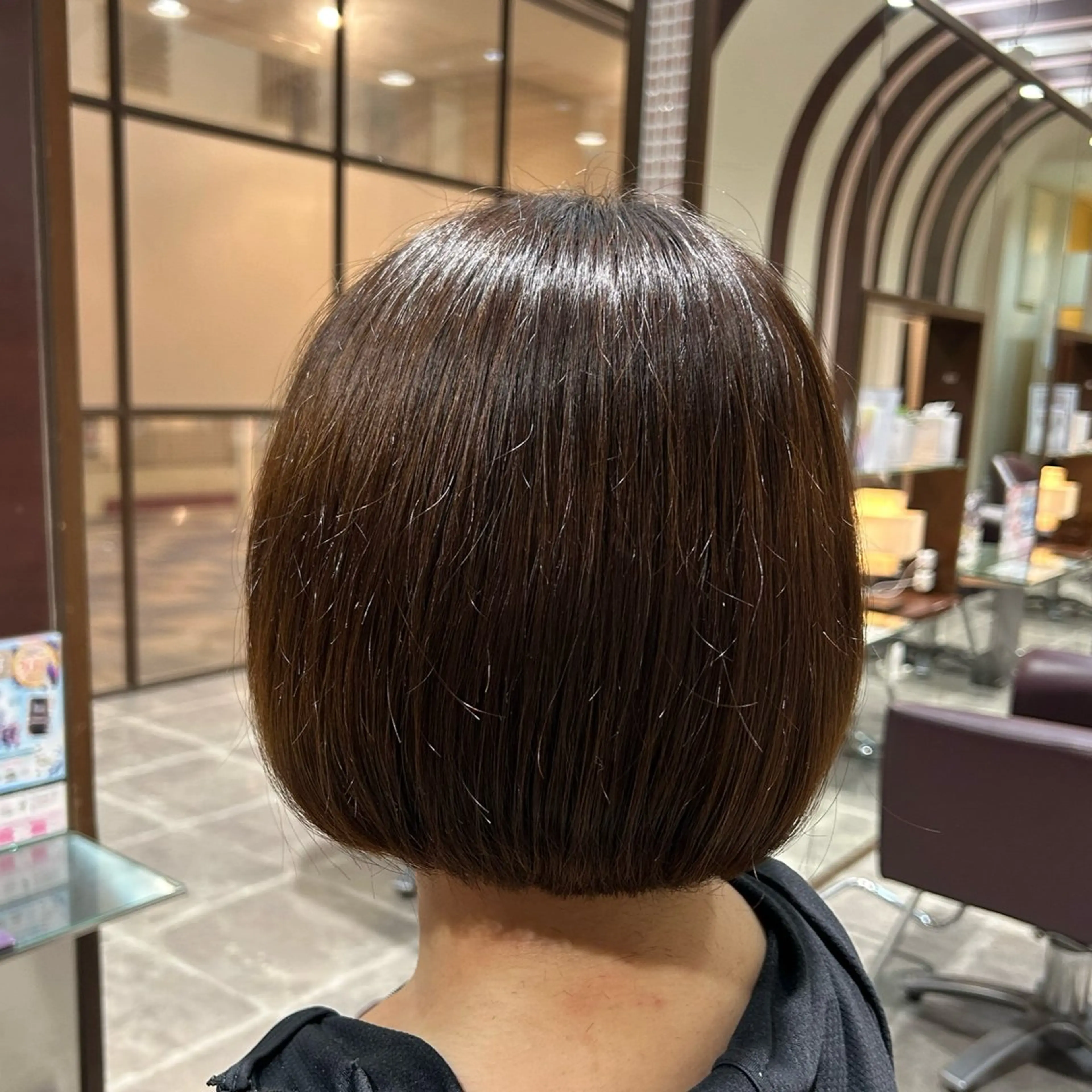 ショート LaBless あべのキューズサロン所属・艶カラー/あいか💜 天王寺阿倍野のヘアスタイル