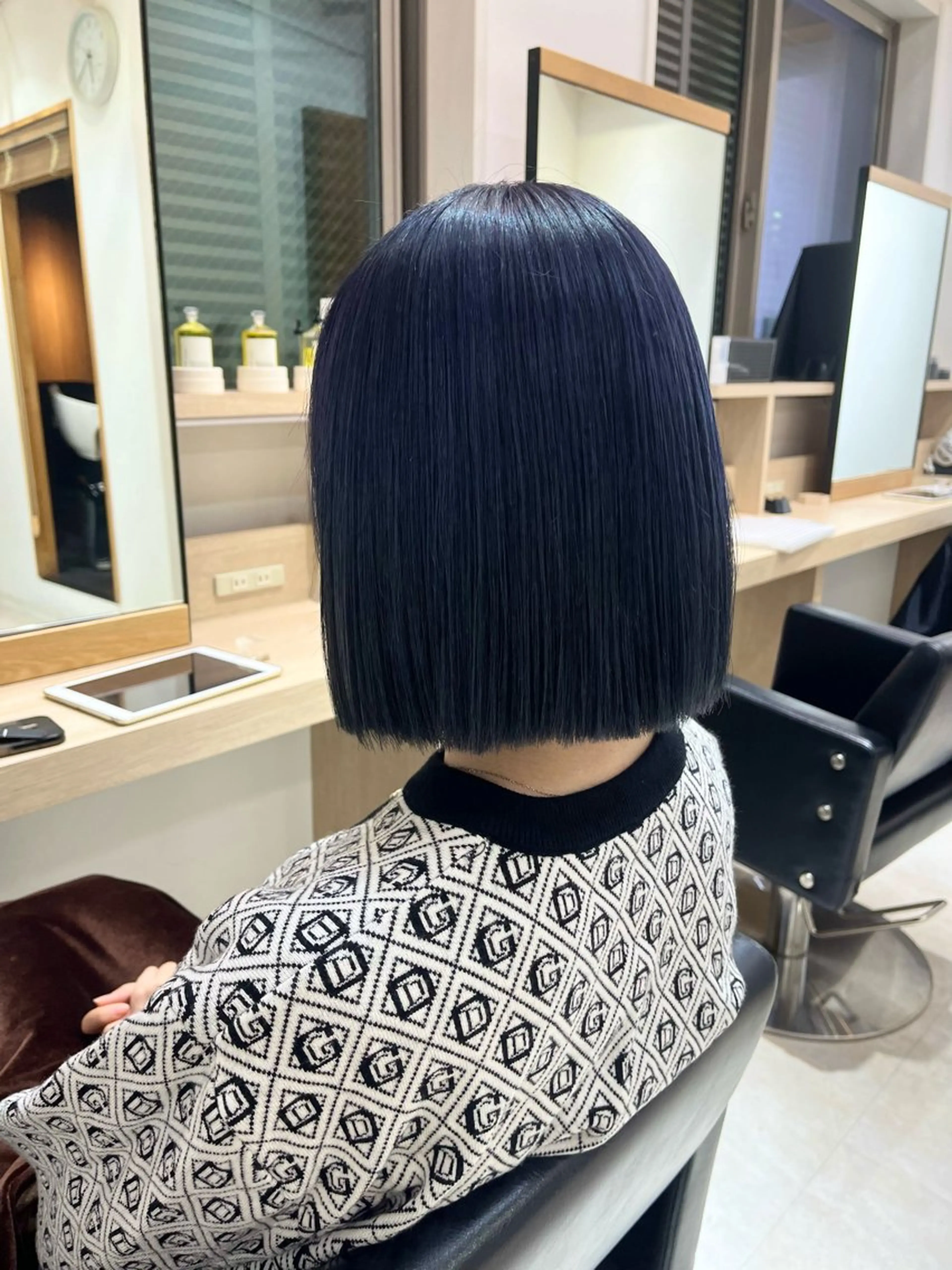 ミディアム カラー カット ヘアカラー トリートメント 【ニュアンスカラー・ 髪質改善】スズキカナのヘアスタイル