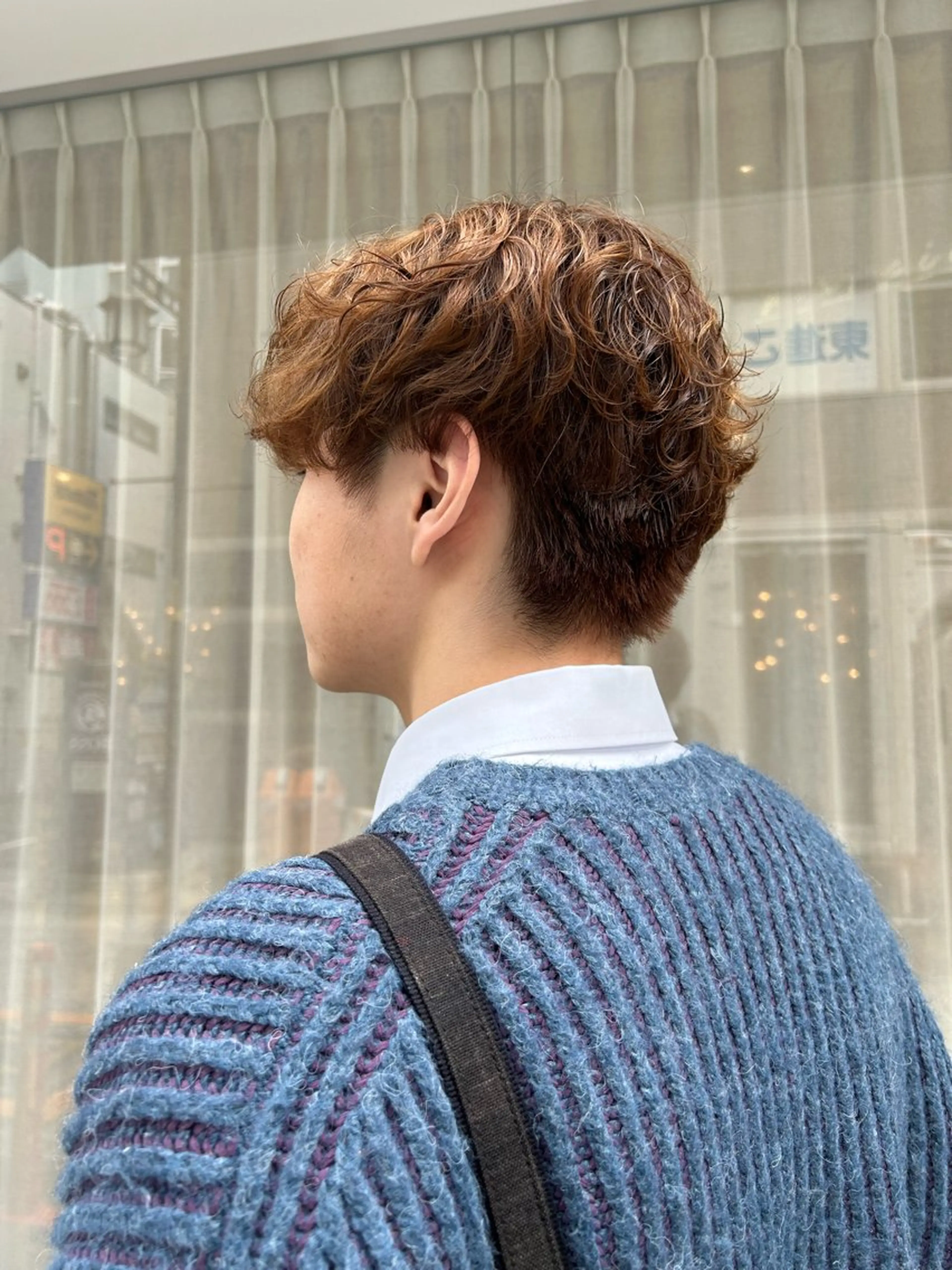 カラー メンズ ヘアカラー MIKA/ボブ/ レイヤー/メンズのヘアスタイル